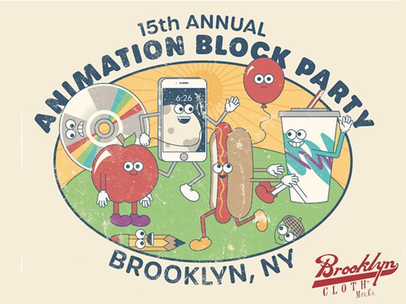 Animation Block T-shirt