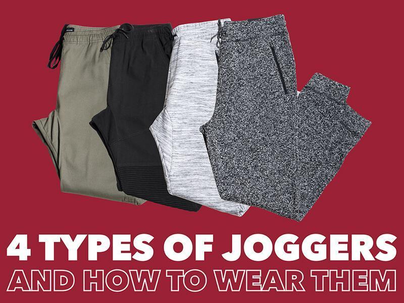 4 Types of Joggers and How to Wear Them