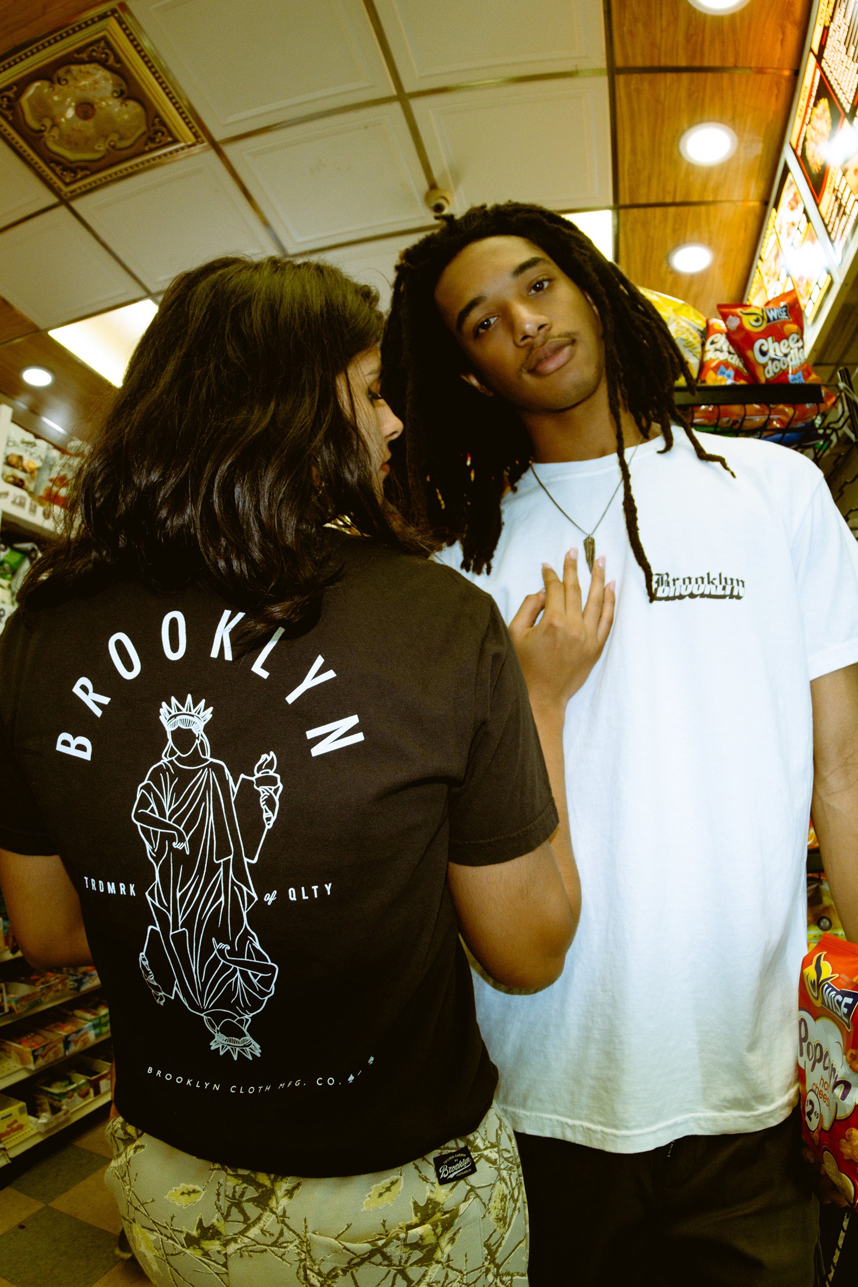 Black Brooklyn Relaxed Tee