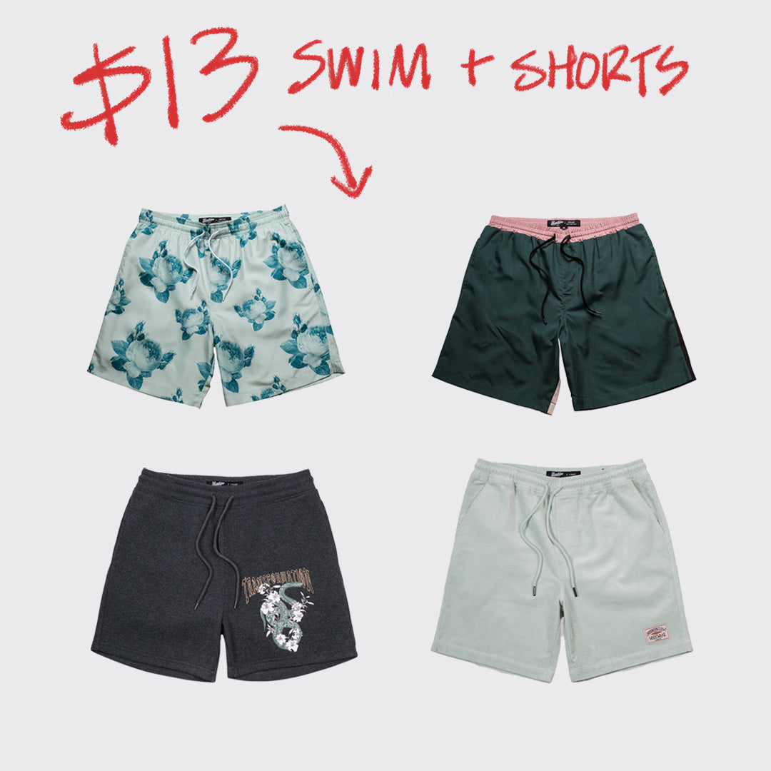 brooklyn cloth's men's short and swim