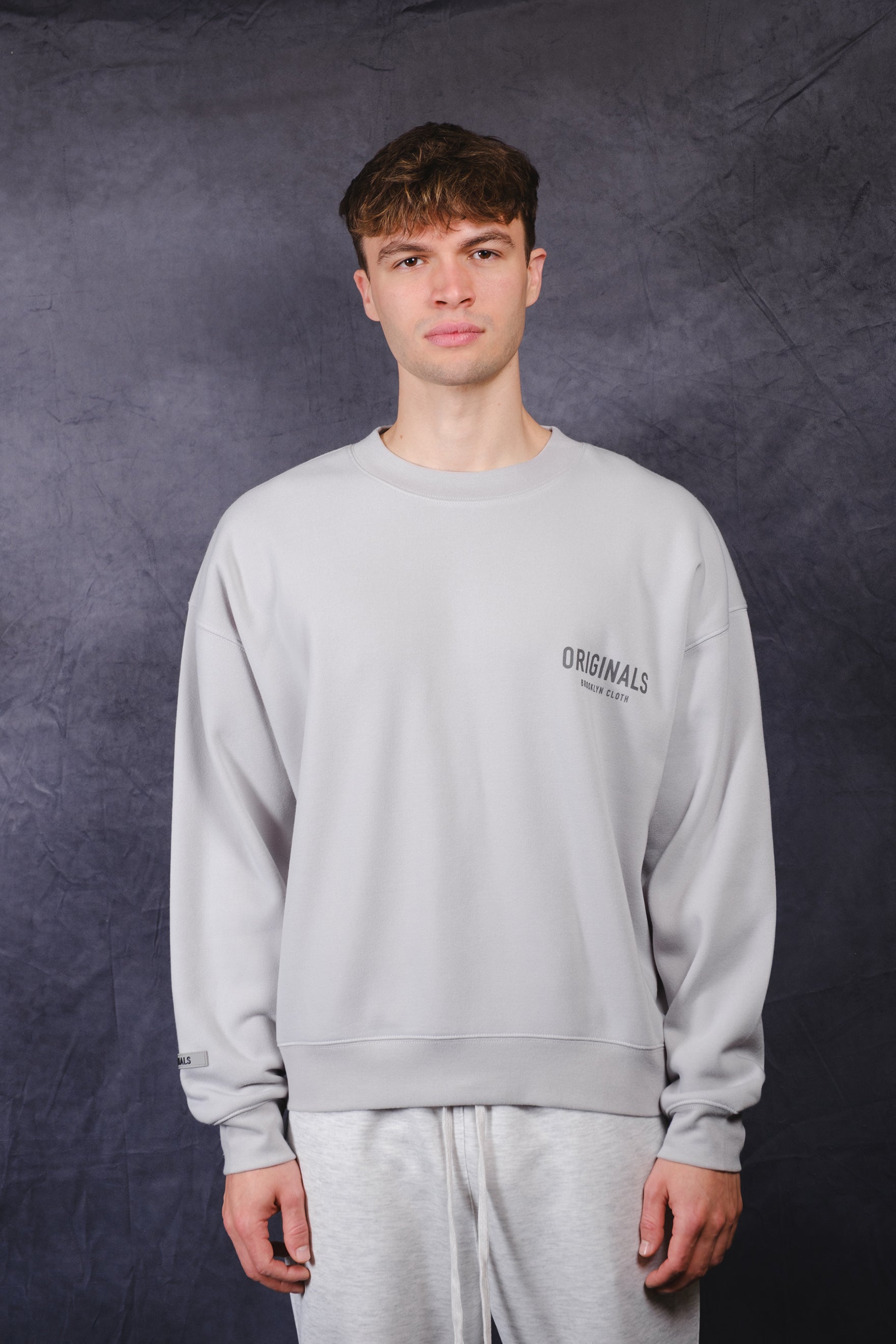 Effortlessly stylish Originals Crewneck by Brooklyn Cloth
#color_pearl blue