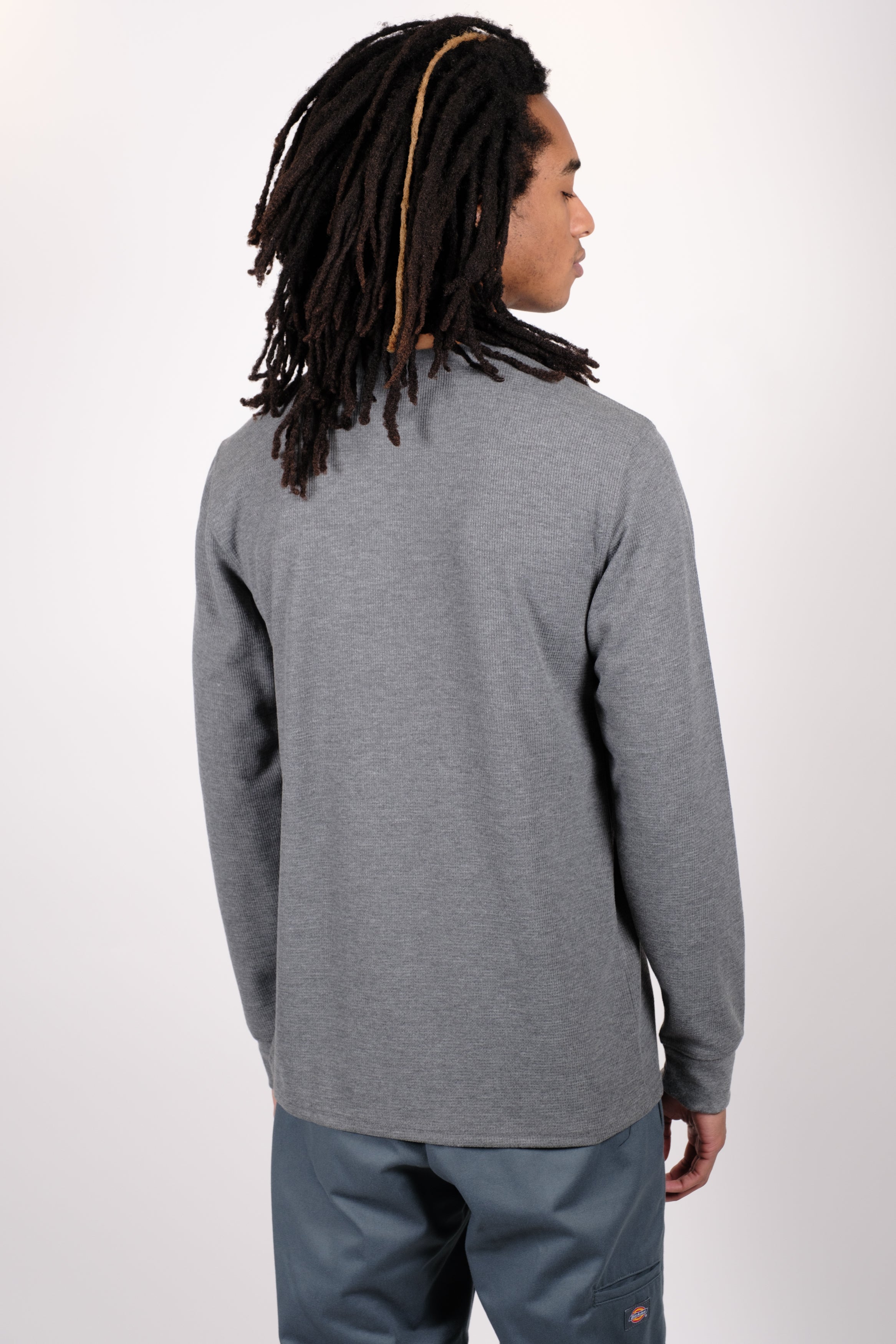 Charcoal Heather men's thermal #color_charcoal heather