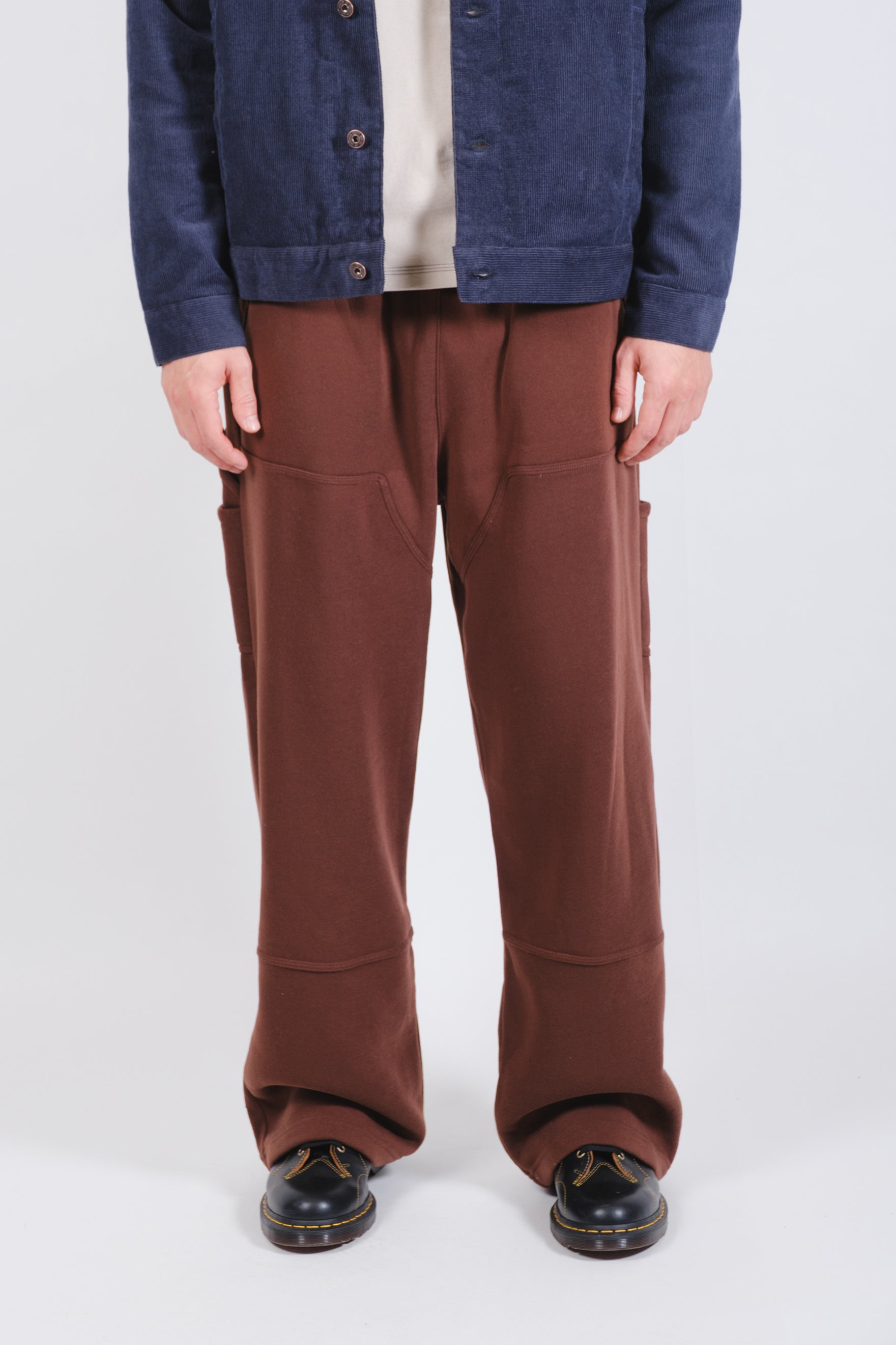 Temperature regulating fleece carpenter pants for men
#color_dark mocha