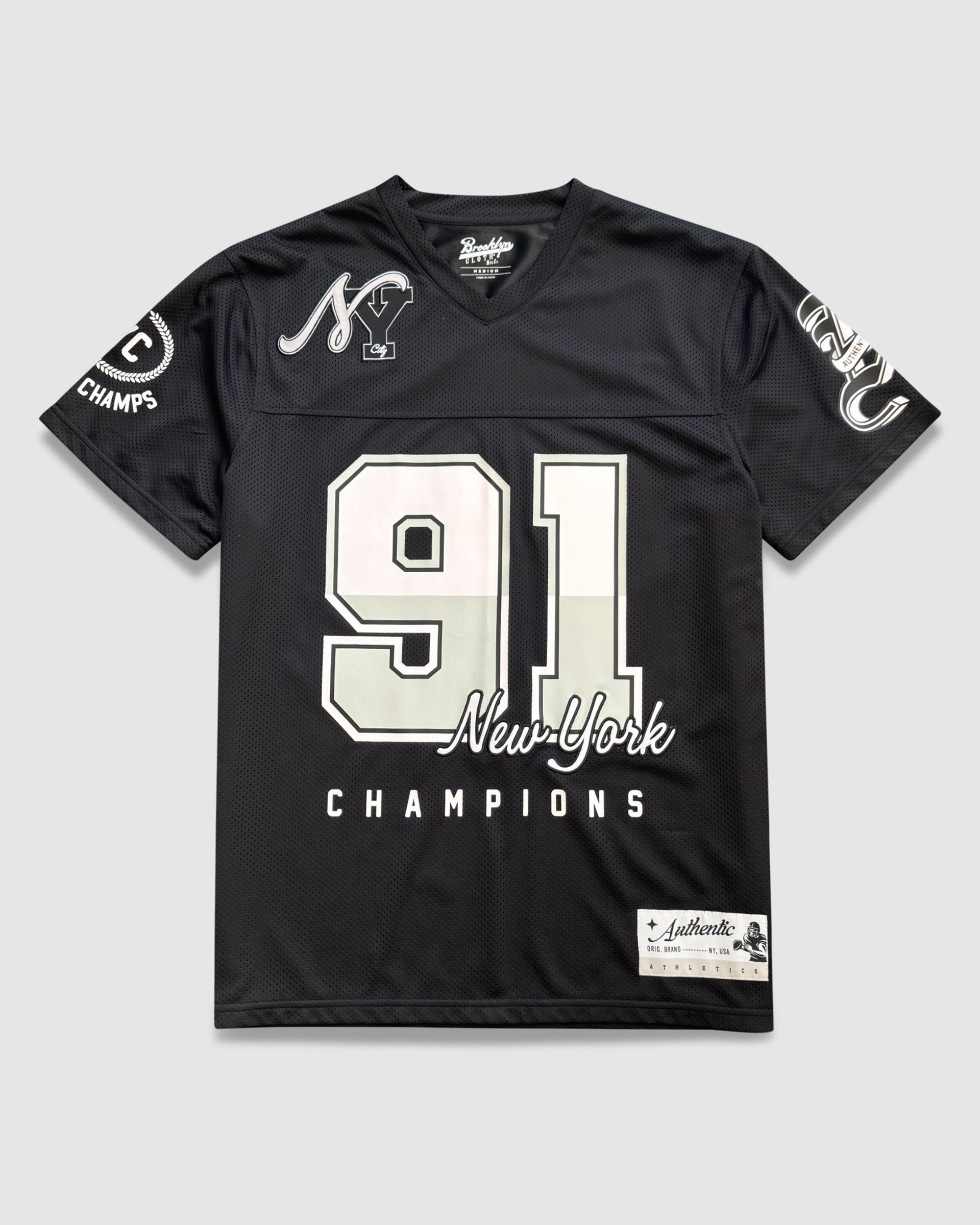 NY Mesh Football Jersey | Brooklyn Cloth