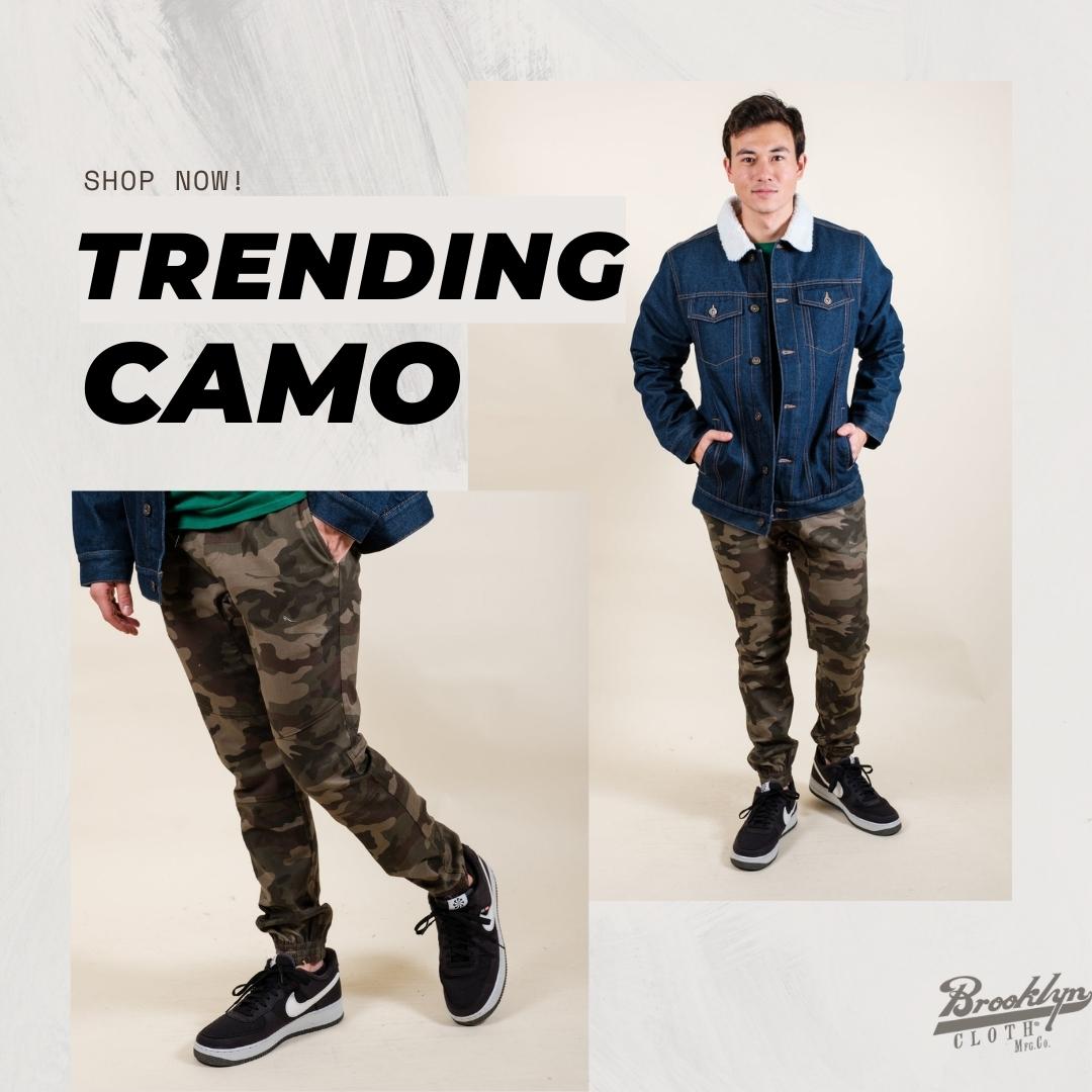 All About the Camo Trend for Guys