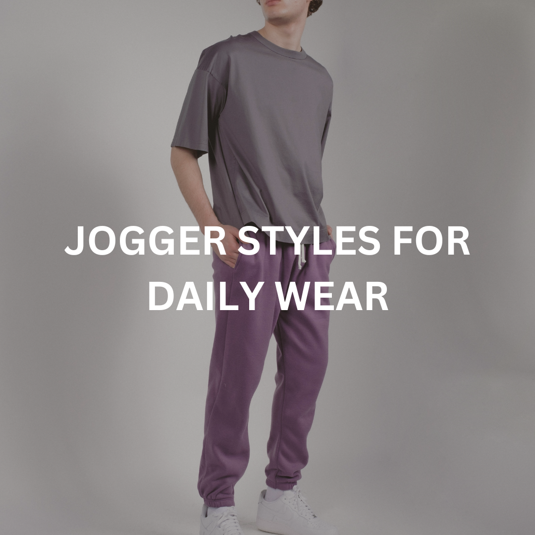 3 polaroid photos with Brooklyn Cloth joggers in each one