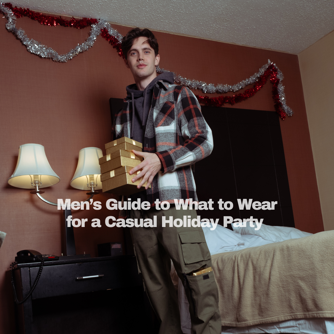 Men’s Guide to What to Wear for a Casual Holiday Party 