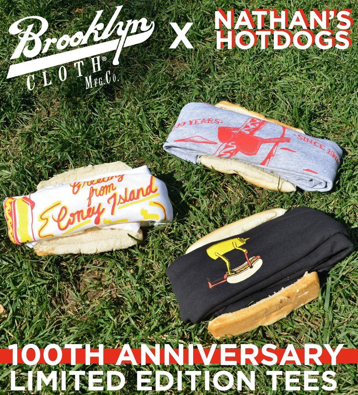 Brooklyn Cloth Partners with Nathan’s Hot Dogs!
