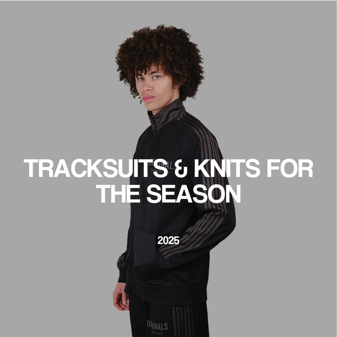Get Set for Spring with Men’s Tracksuits and Knits
