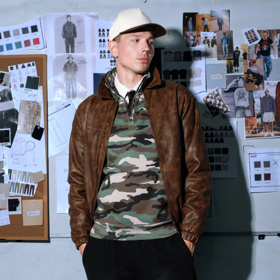 styling camo with brooklyn cloth