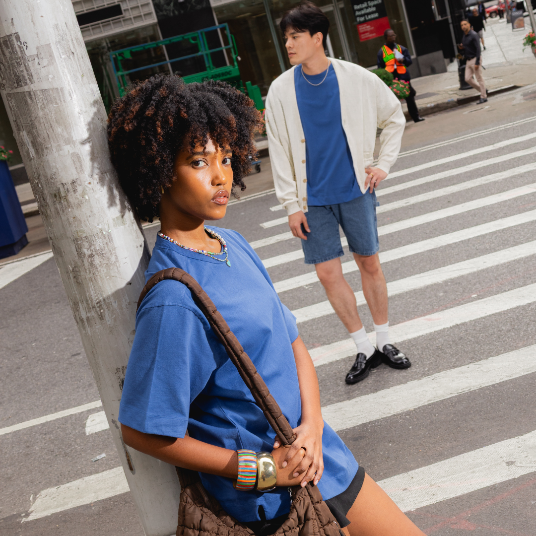 heavyweight + oversized tee
