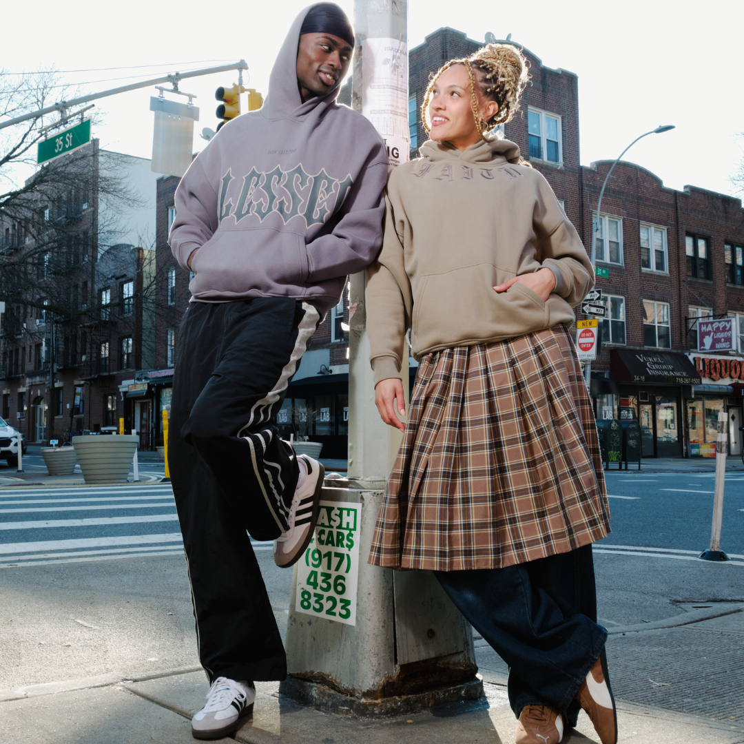 dressing Y2K with Brooklyn