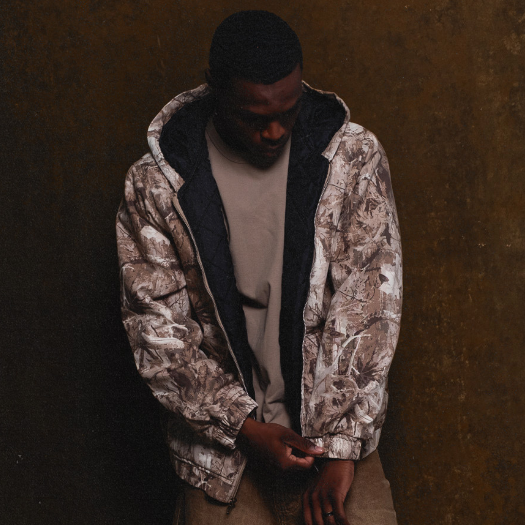 the camo hoodie