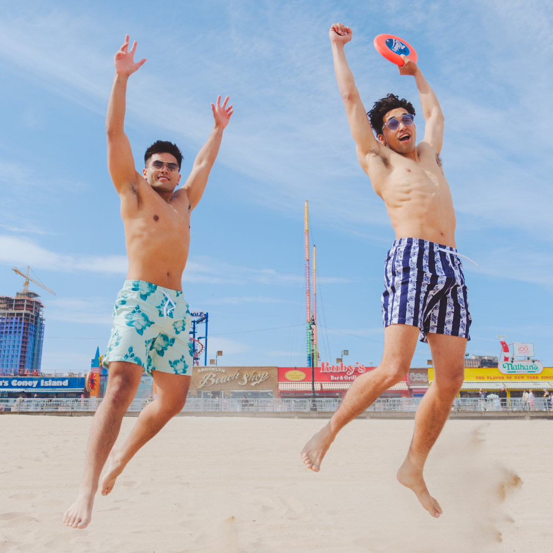 2022 mens' swim trends explained by brooklyn cloth