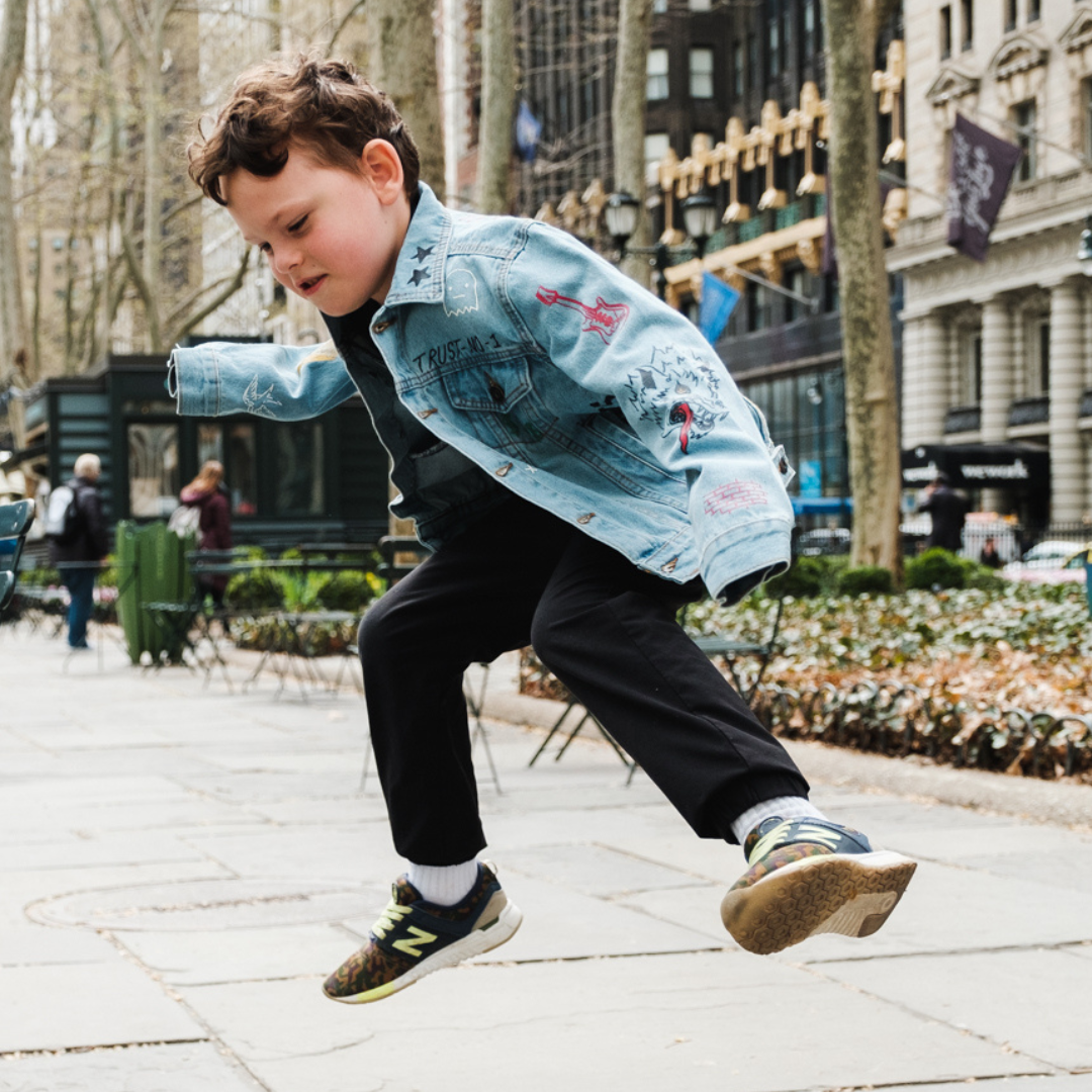 How To Style Joggers for Boys by Brooklyn Cloth