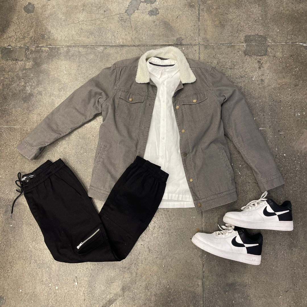 How to Style a Pair of Basic Black Joggers by Brooklyn Cloth