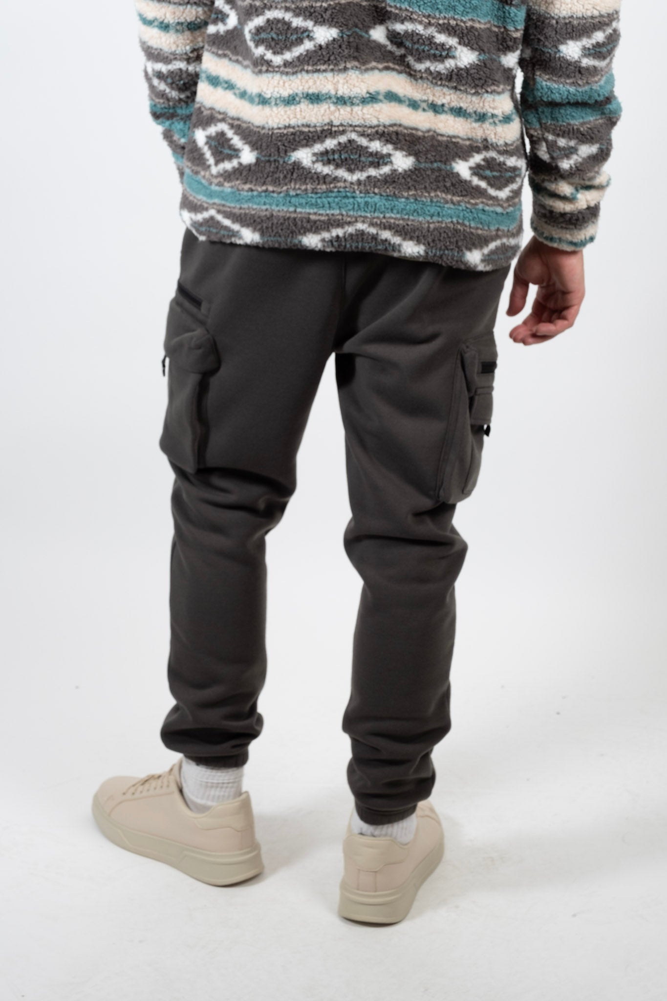 Men's Fleece Sweatpants
#color_dusty black