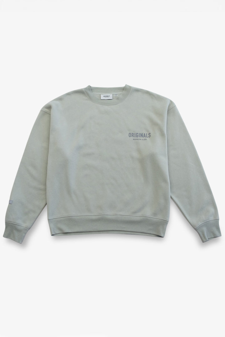 Stylish oversized fit Originals Crewneck Sweatshirt
#color_sage