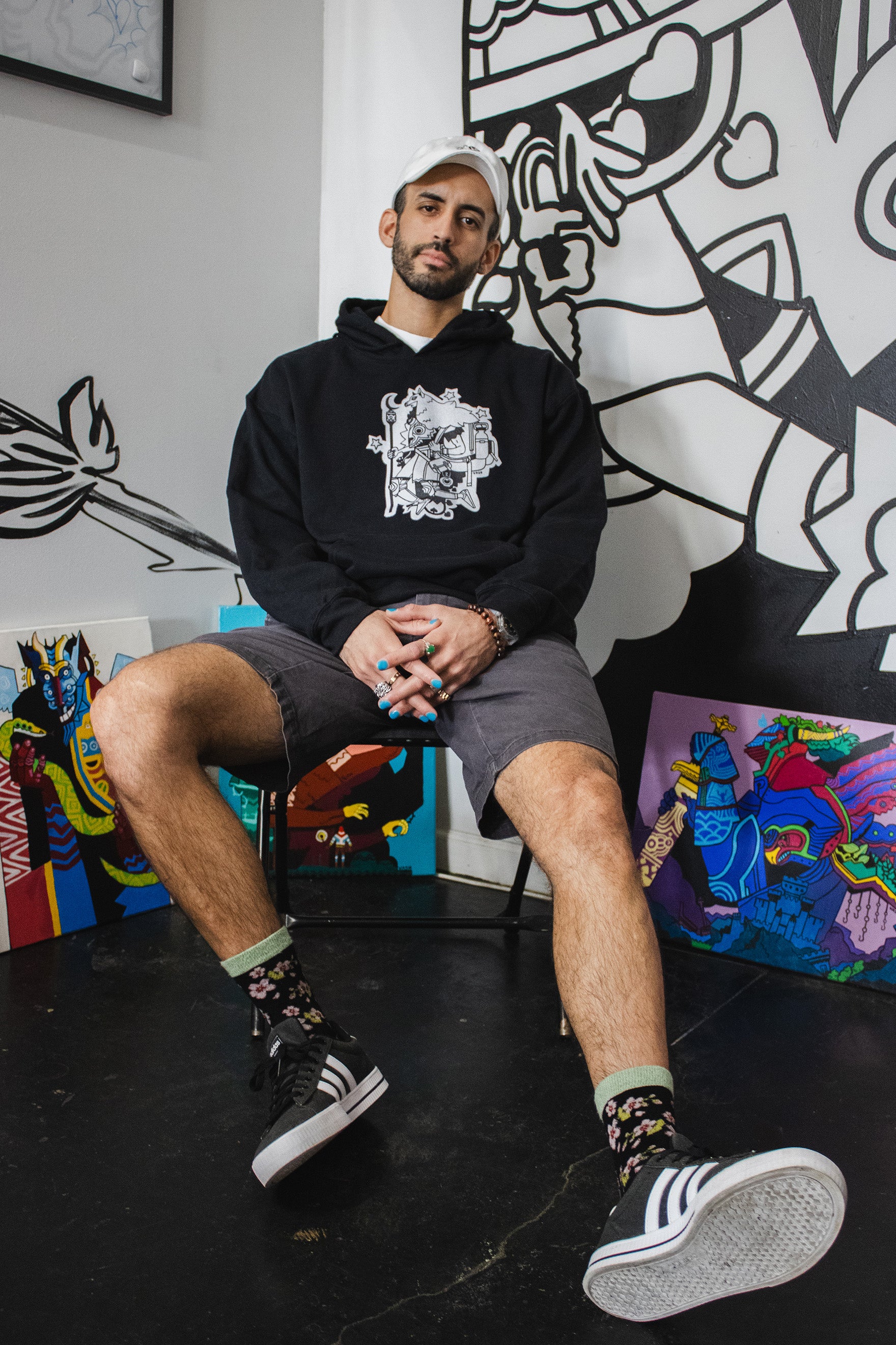 VASH x Brooklyn Cloth Hoodie
#color_black