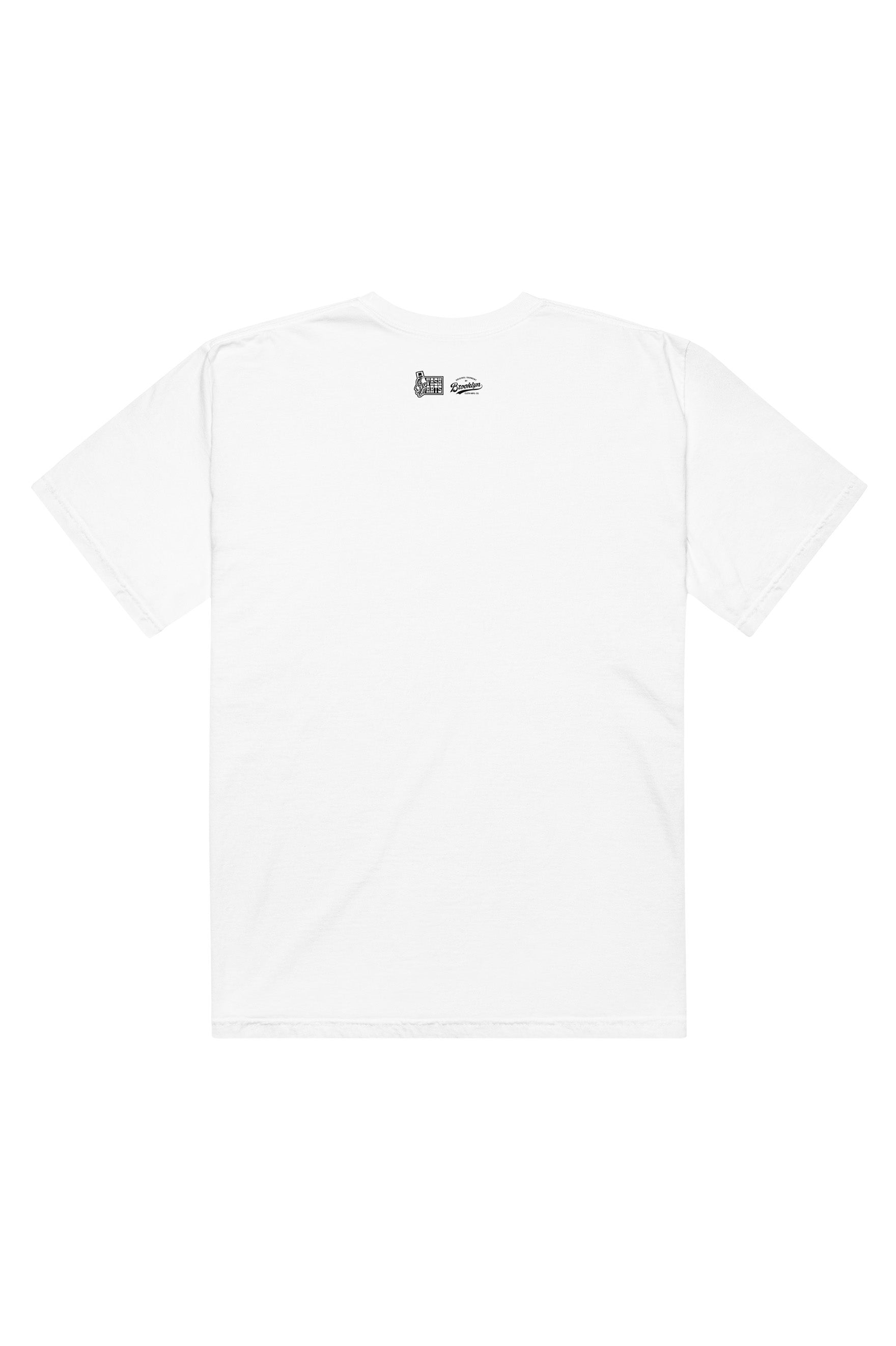 VASH x Brooklyn Cloth: Glow Relaxed Fit T Shirt
#color_white