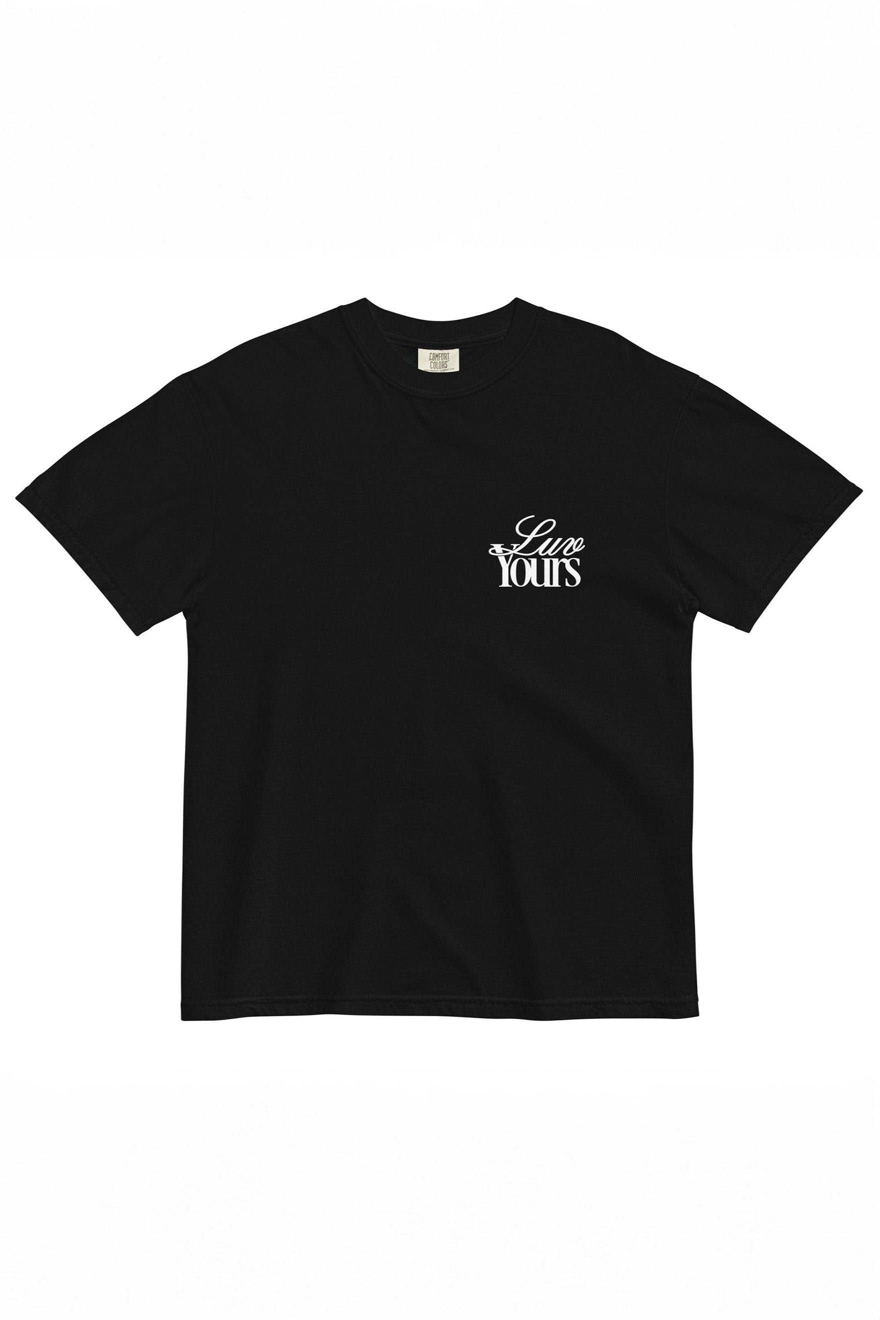 New York Penn x Brooklyn Cloth: Luv Yours Black T-Shirt