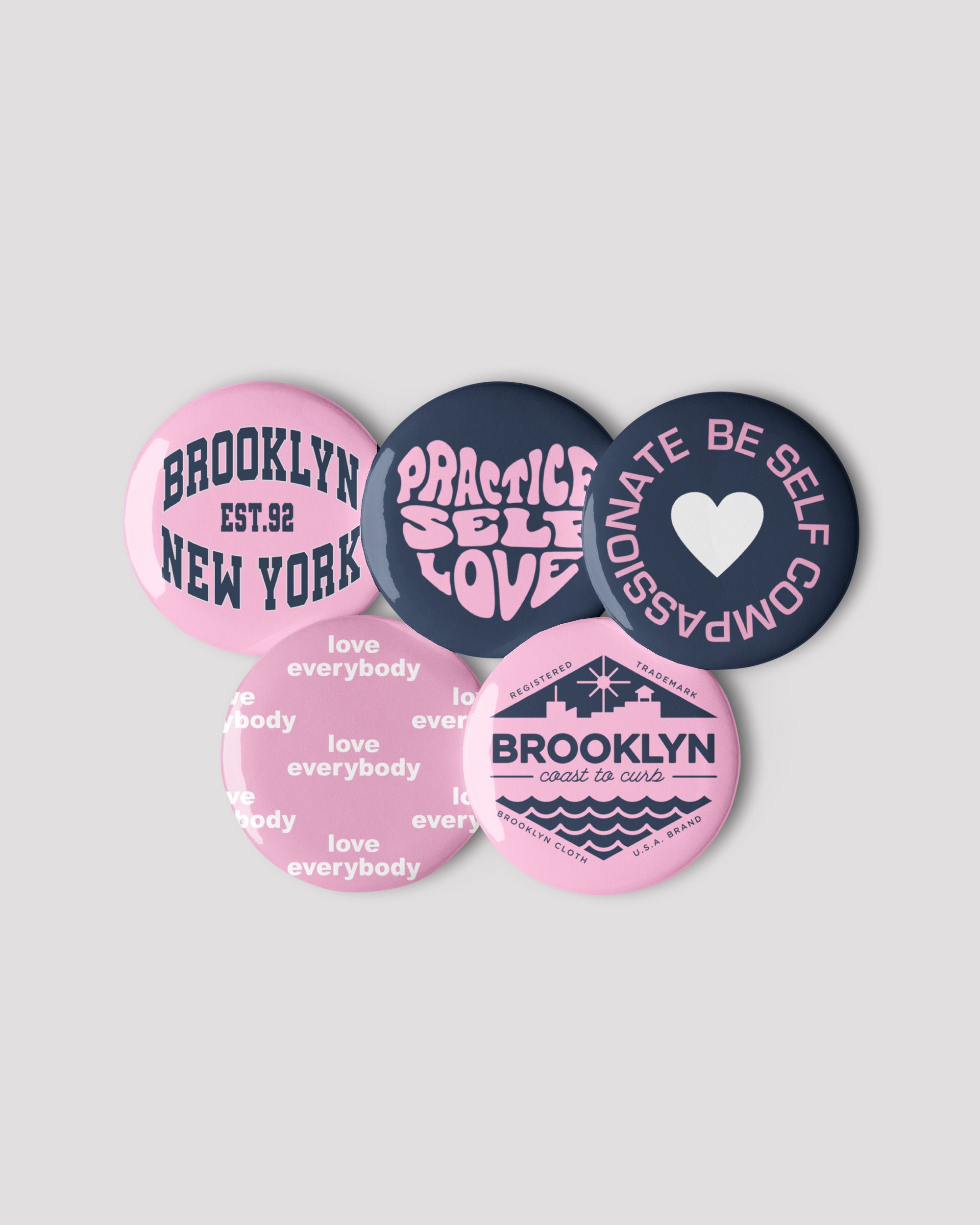 Luv Yours: Floral Shop Edition Pin Buttons