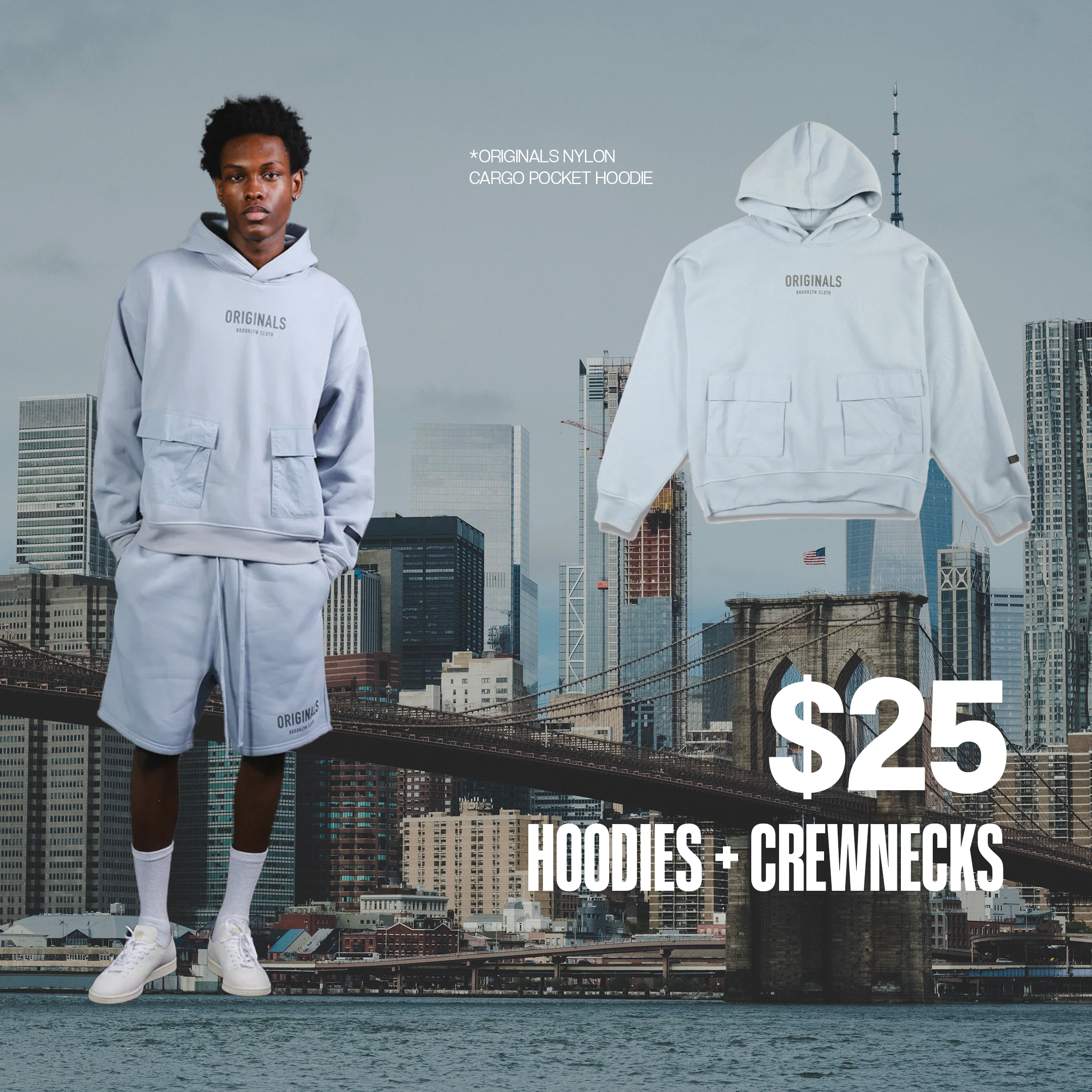 brooklyn cloth hoodies and crewnecks