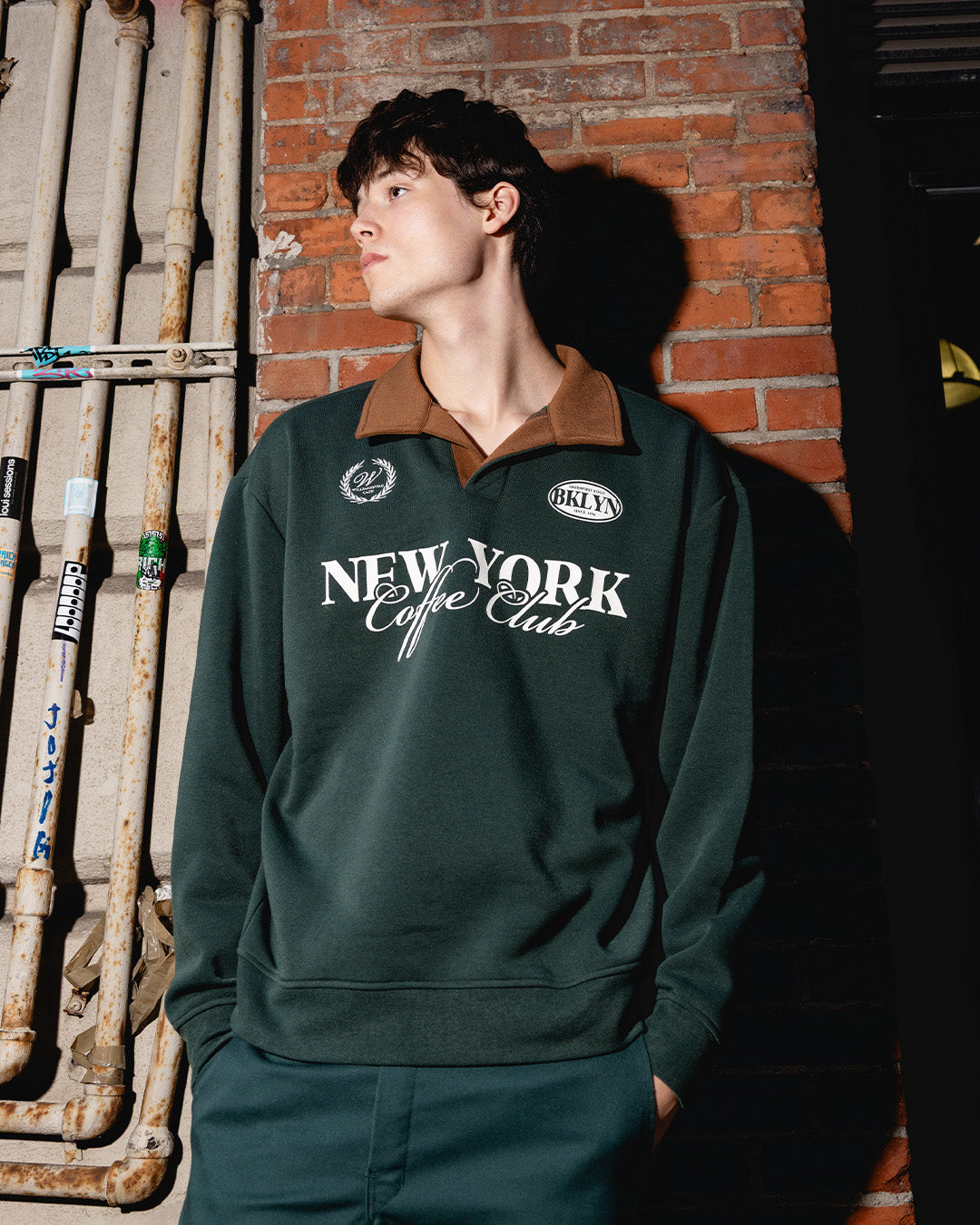 brooklyn cloth new york coffee club shirt