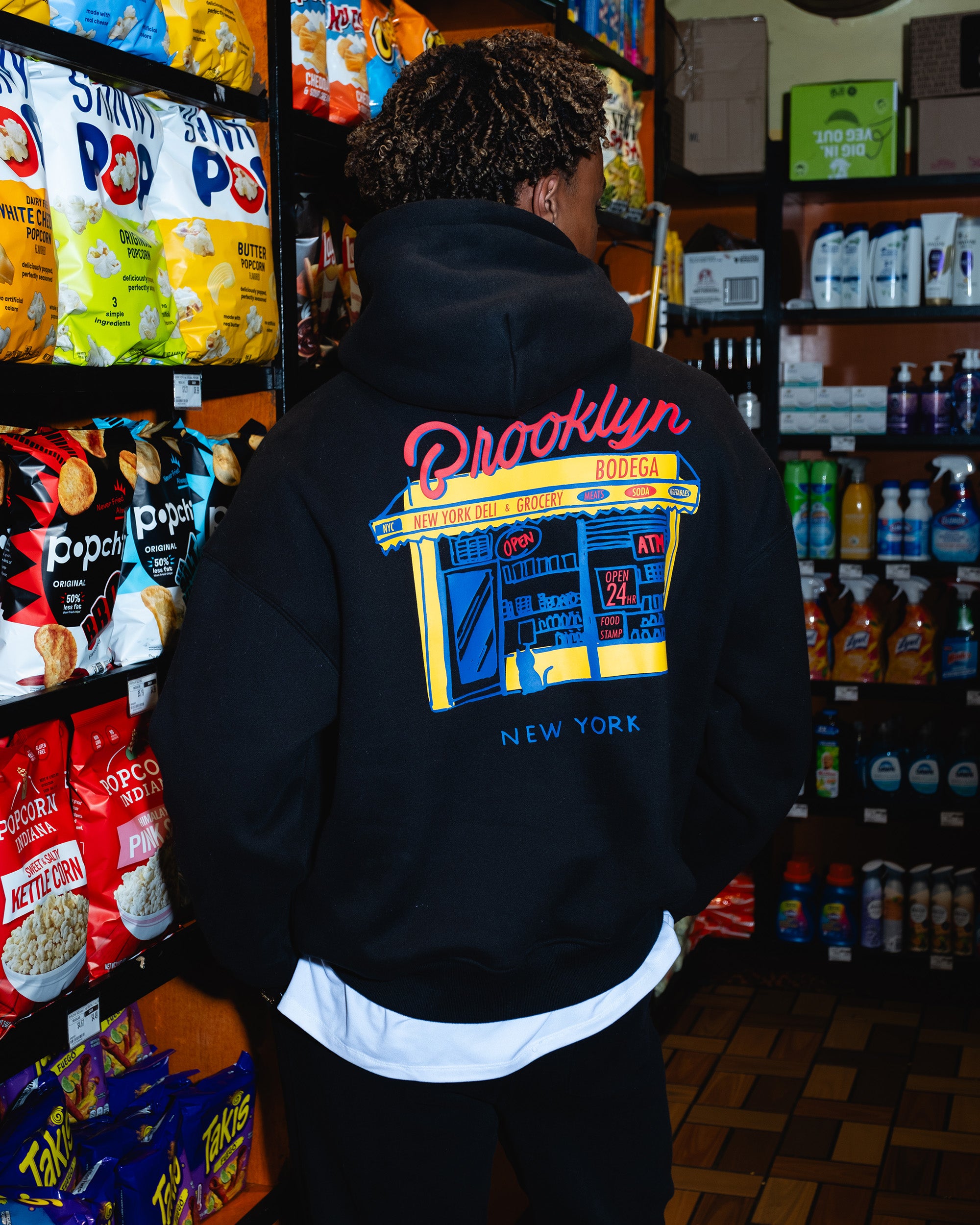Heavy Weight Brooklyn Bodega Hoodie | Men's Tops | Brooklyn Cloth
