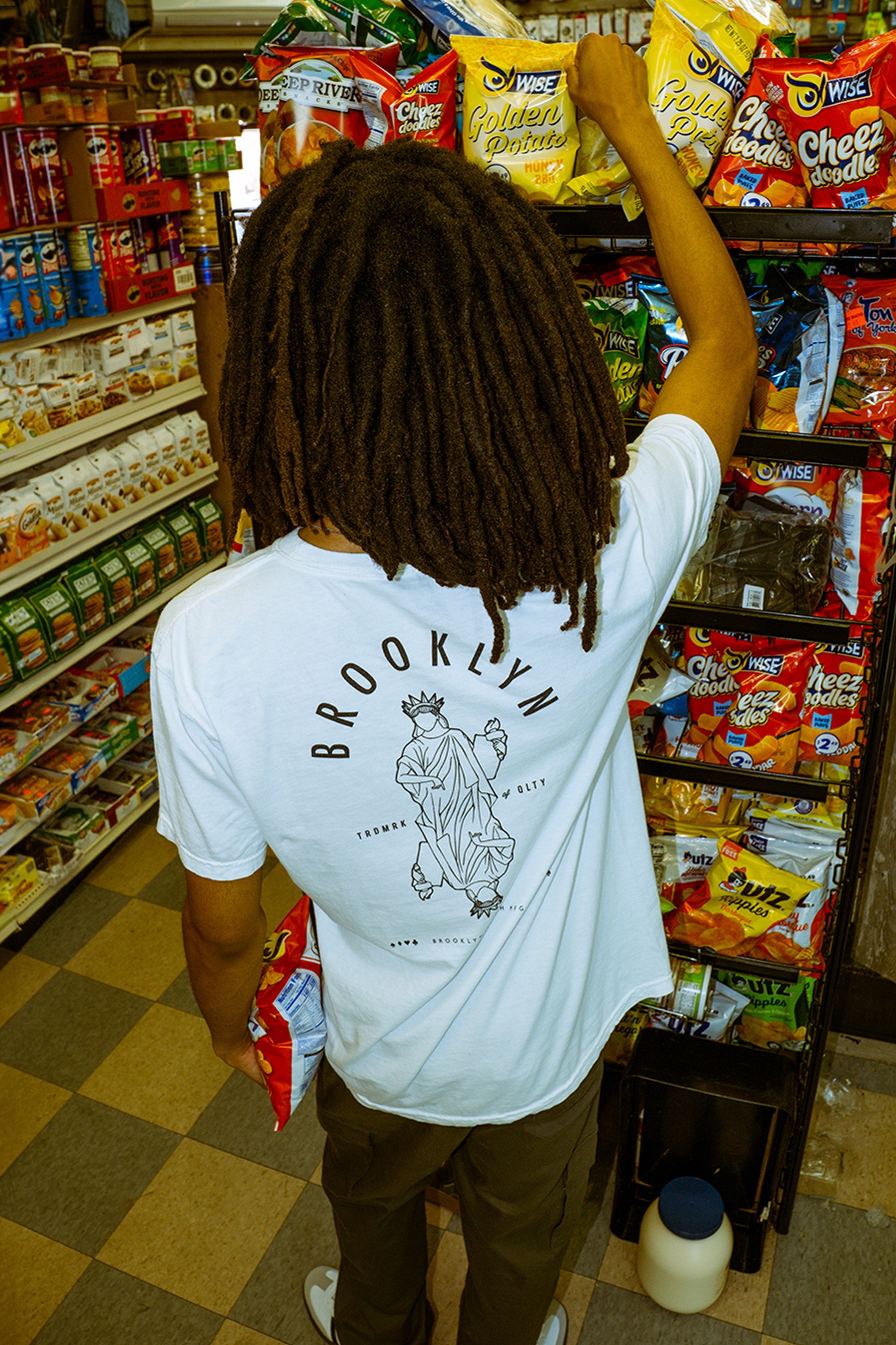 White Ivory Brooklyn Tee