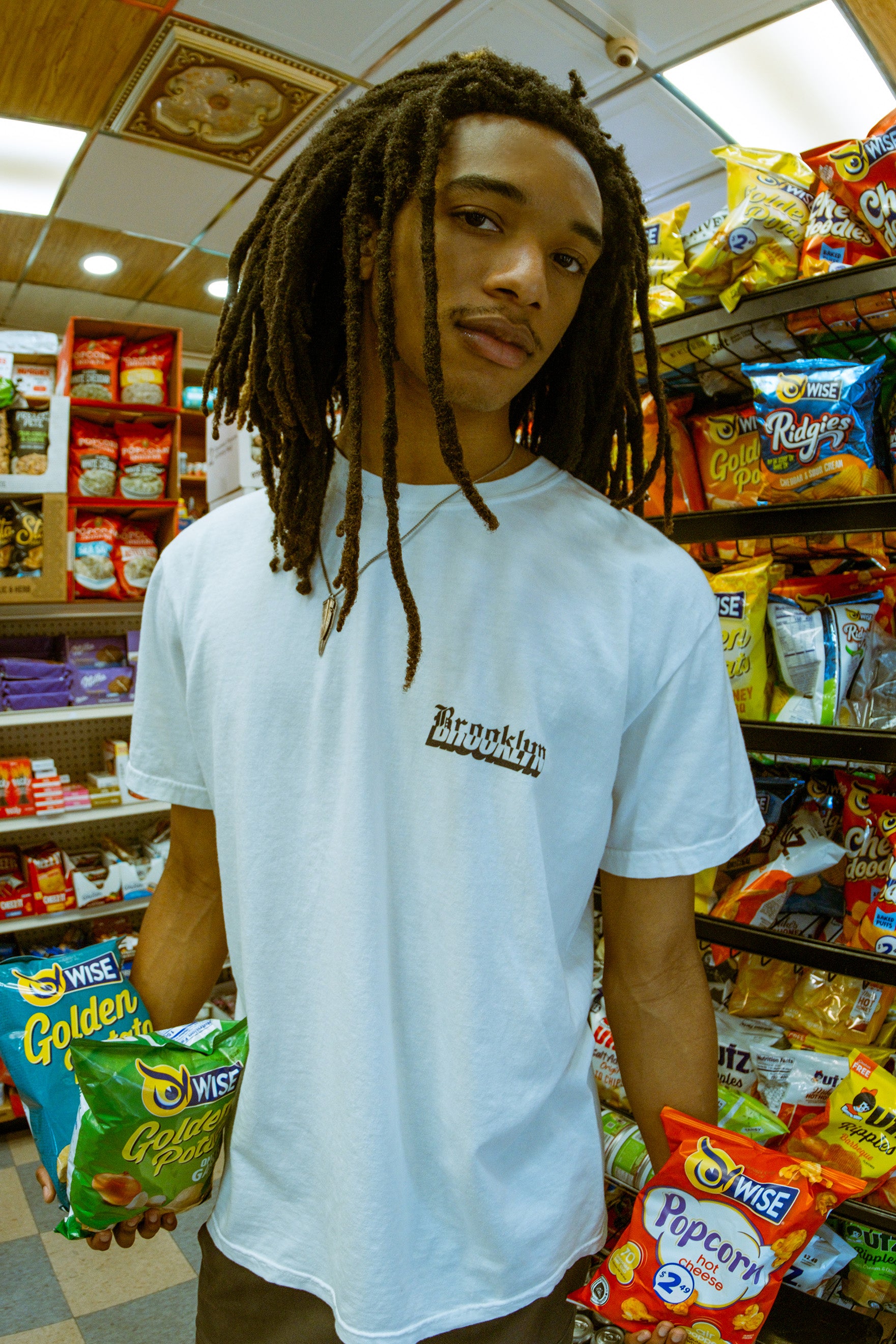 White Ivory Brooklyn Tee