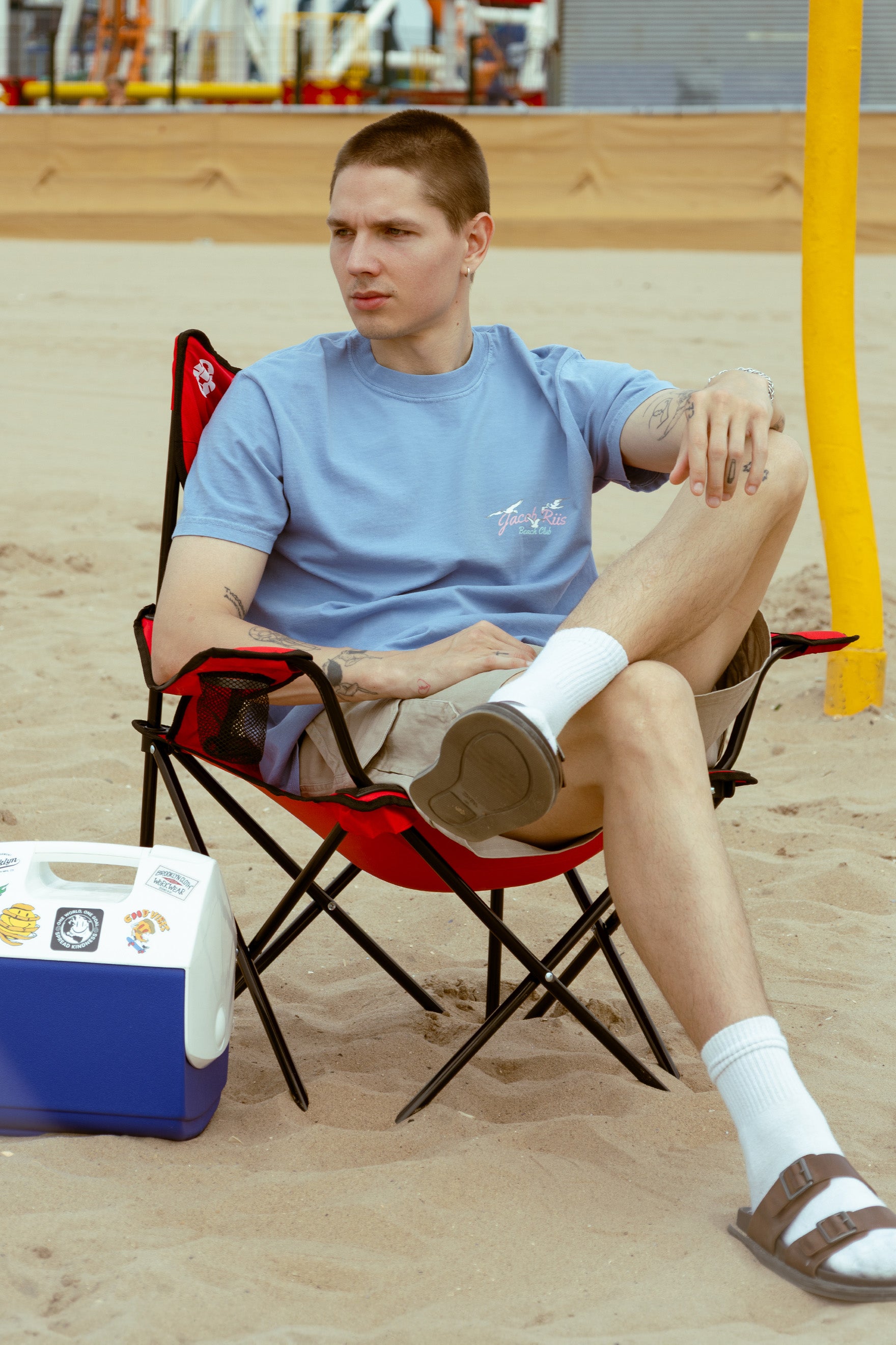 Jacob Riis Beach Club Washed Blue
