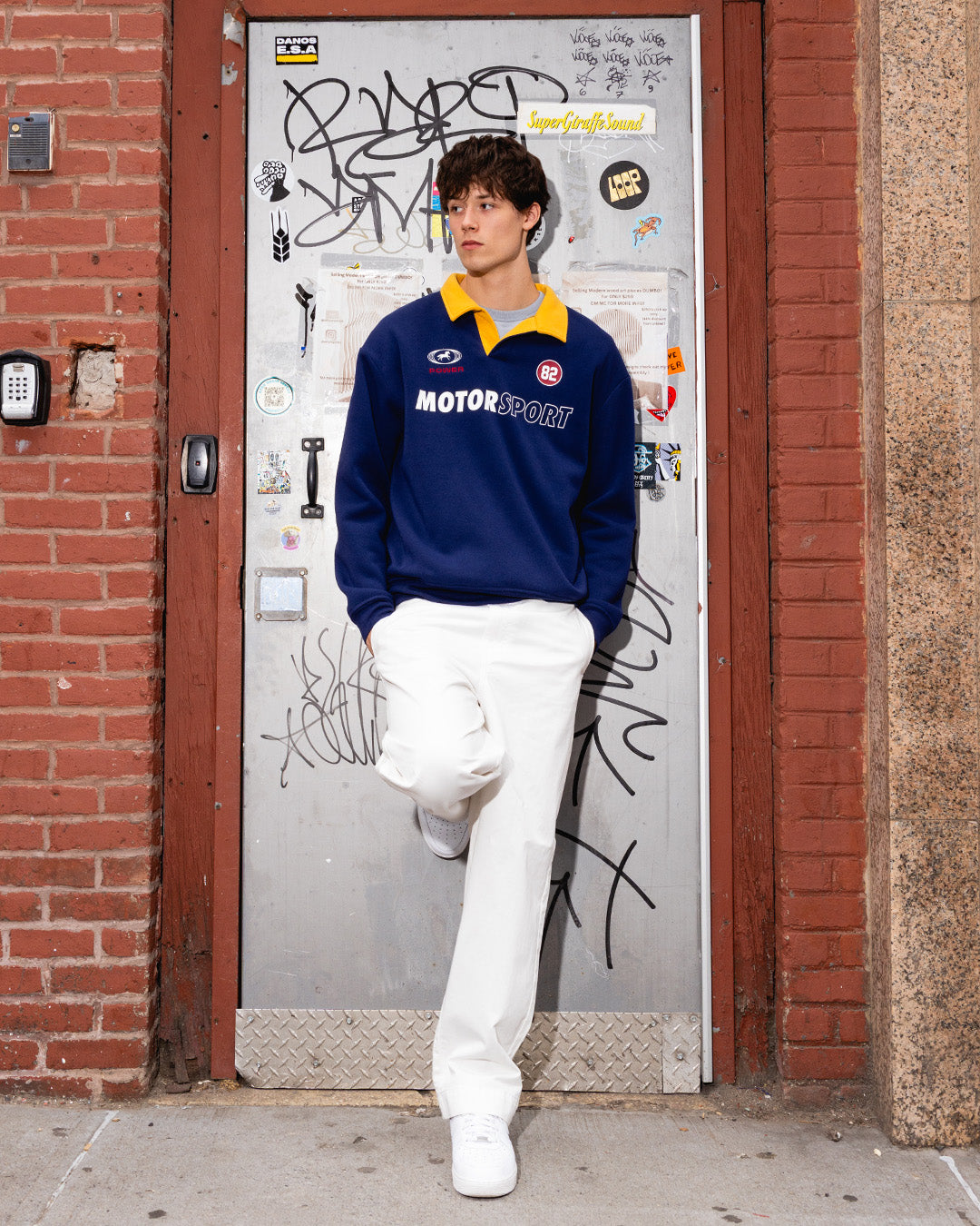 brooklyn cloth motorsport rugby shirt