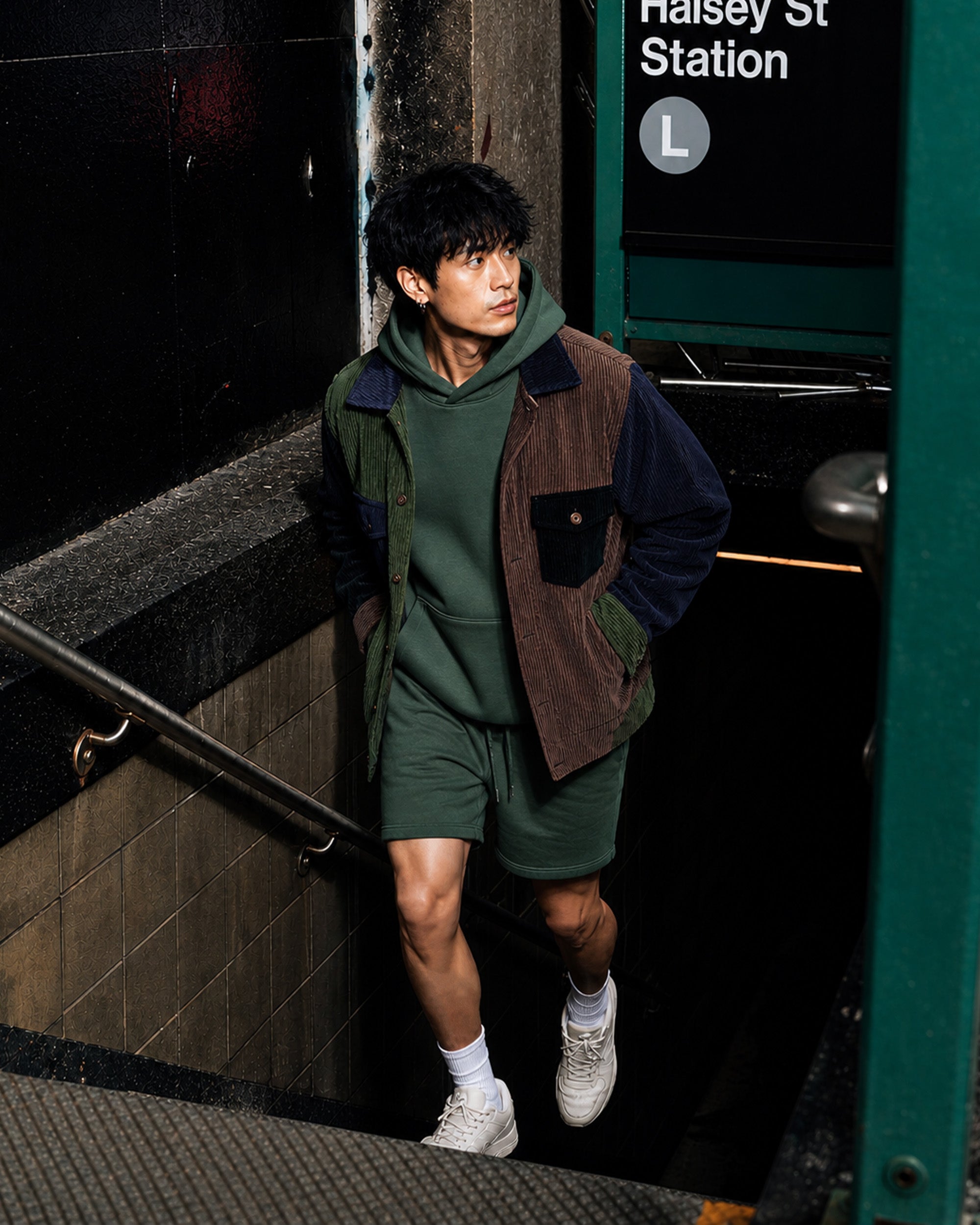 Heavy Weight Pullover Hoodie & 5" Core Fleece Short Set
