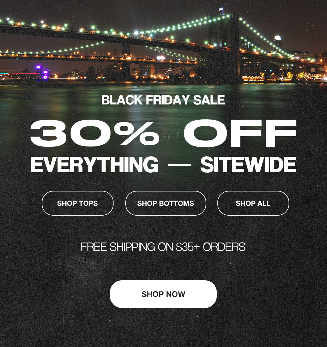 Brooklyn cloth black friday sale