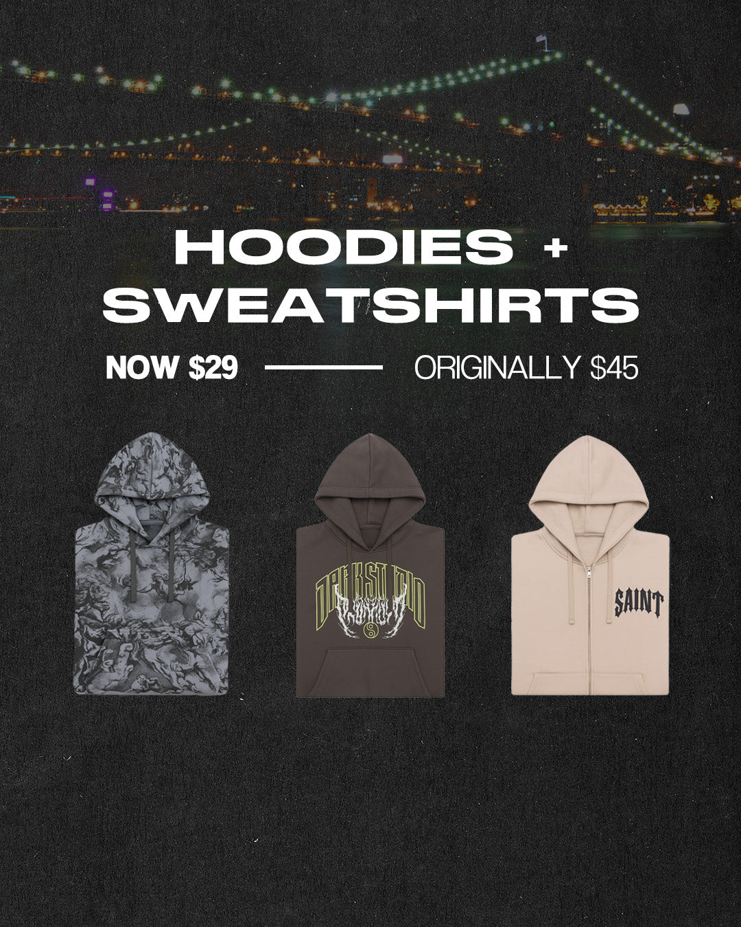 brooklyn cloth hoodies and sweatshirts black friday sale