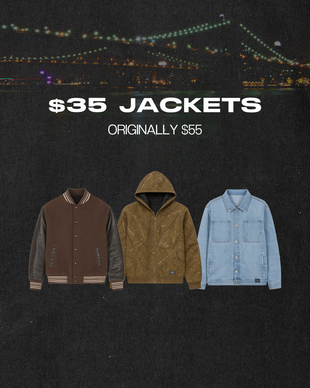 Brooklyn cloth black friday sale outerwear and jackets