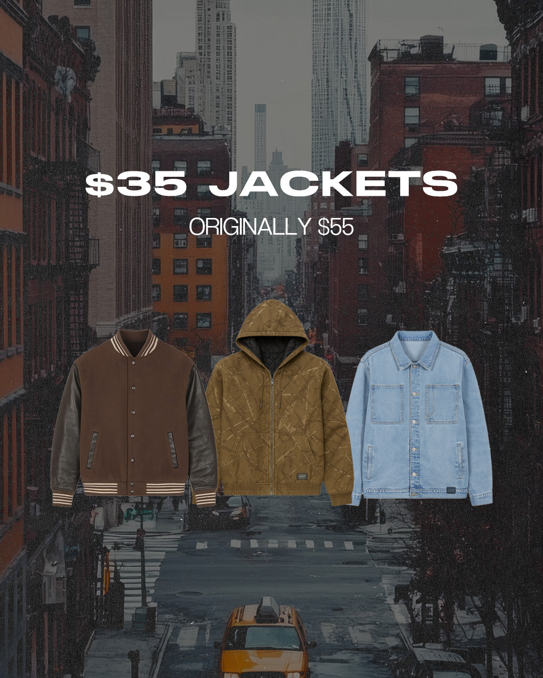Brooklyn cloth black friday sale jackets and outerwear