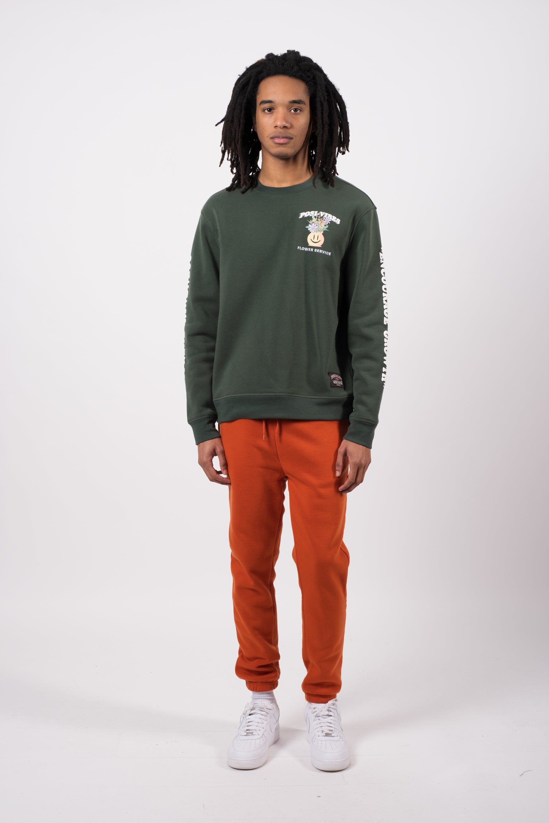 Men’s 2.0 poly fleece jogger style sweatpants
#color_burnt orange