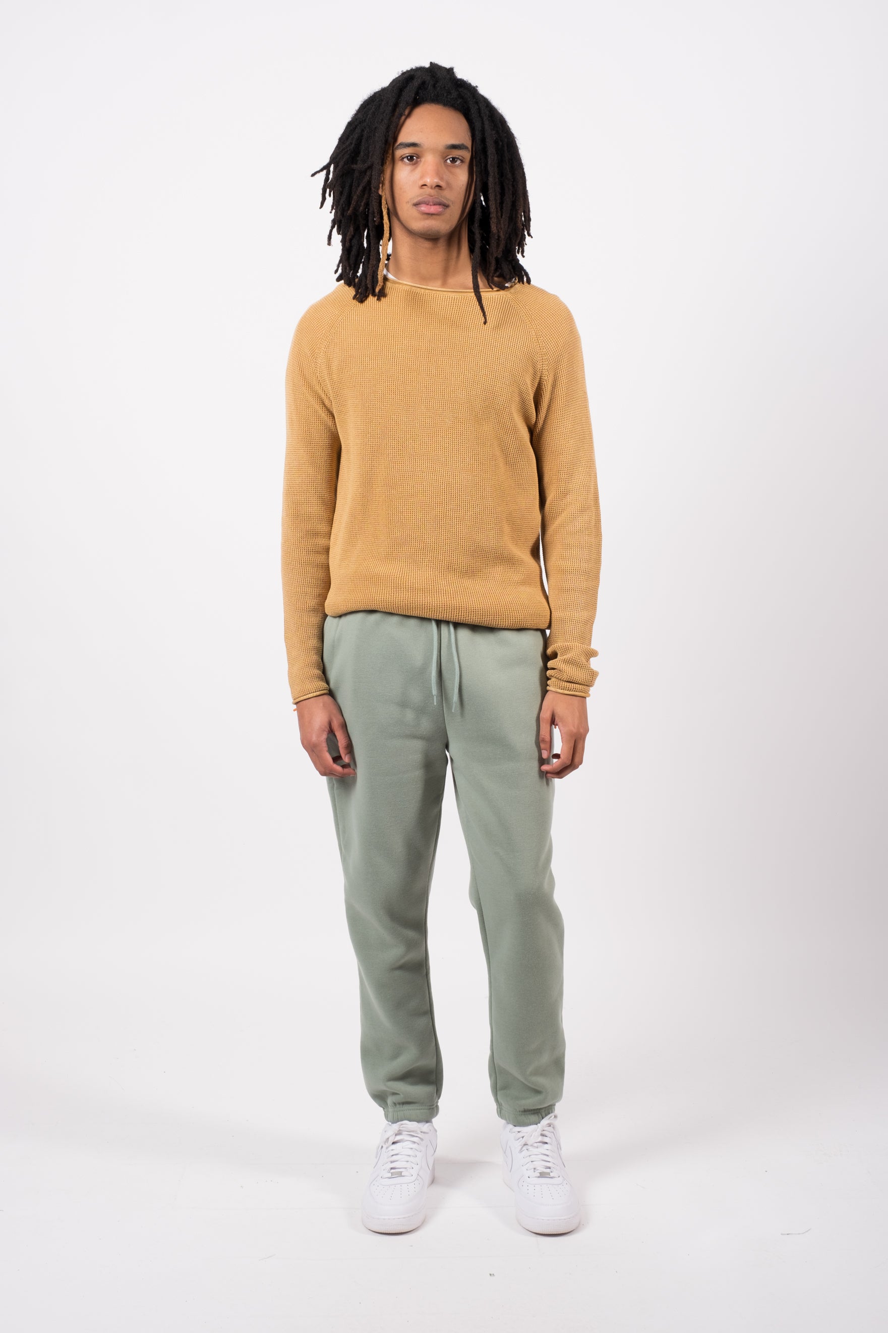 Relaxed poly fleece 2.0 men’s sweatpants
#color_soft moss