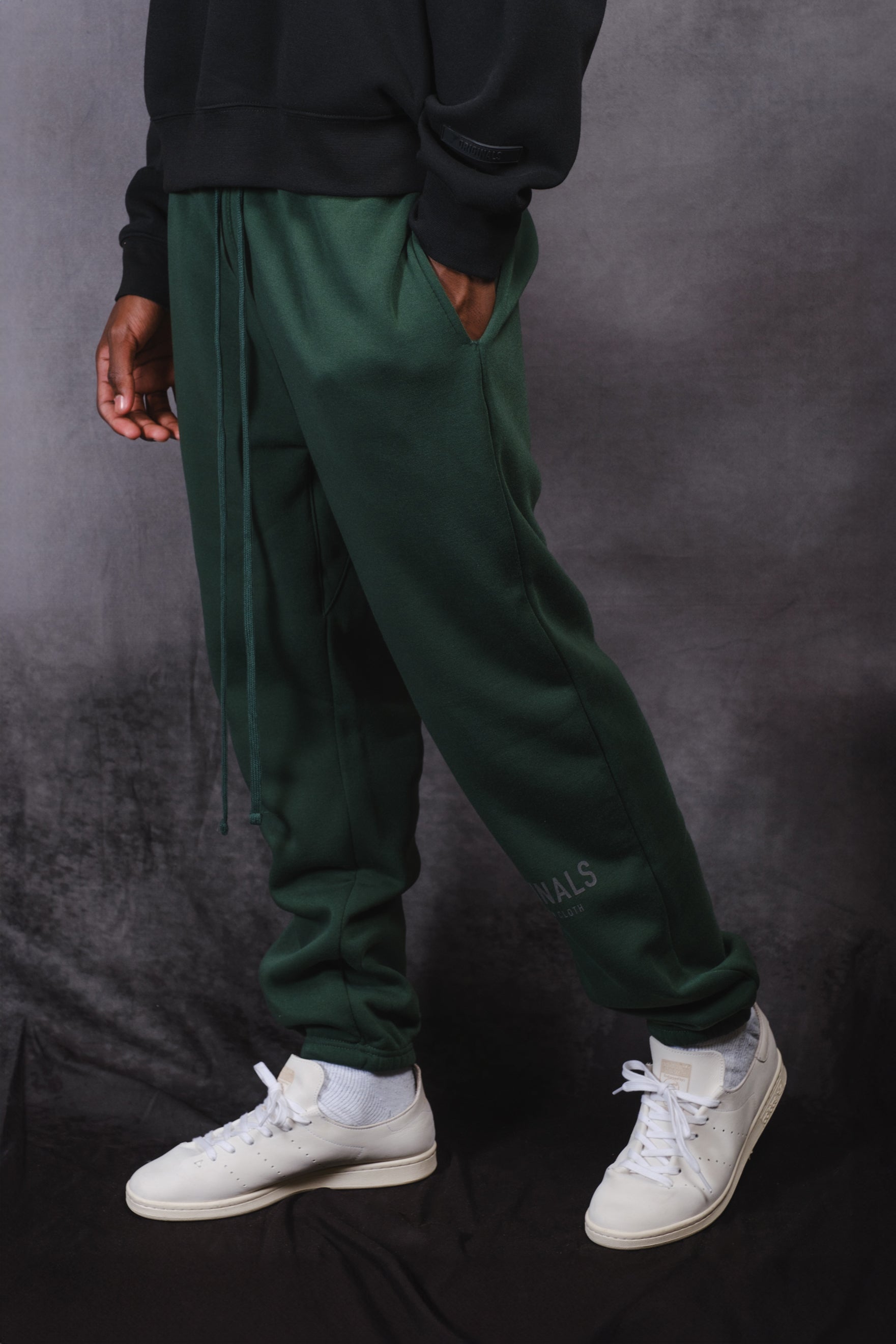 Signature Originals fleece sweatpants
#color_hunter-green