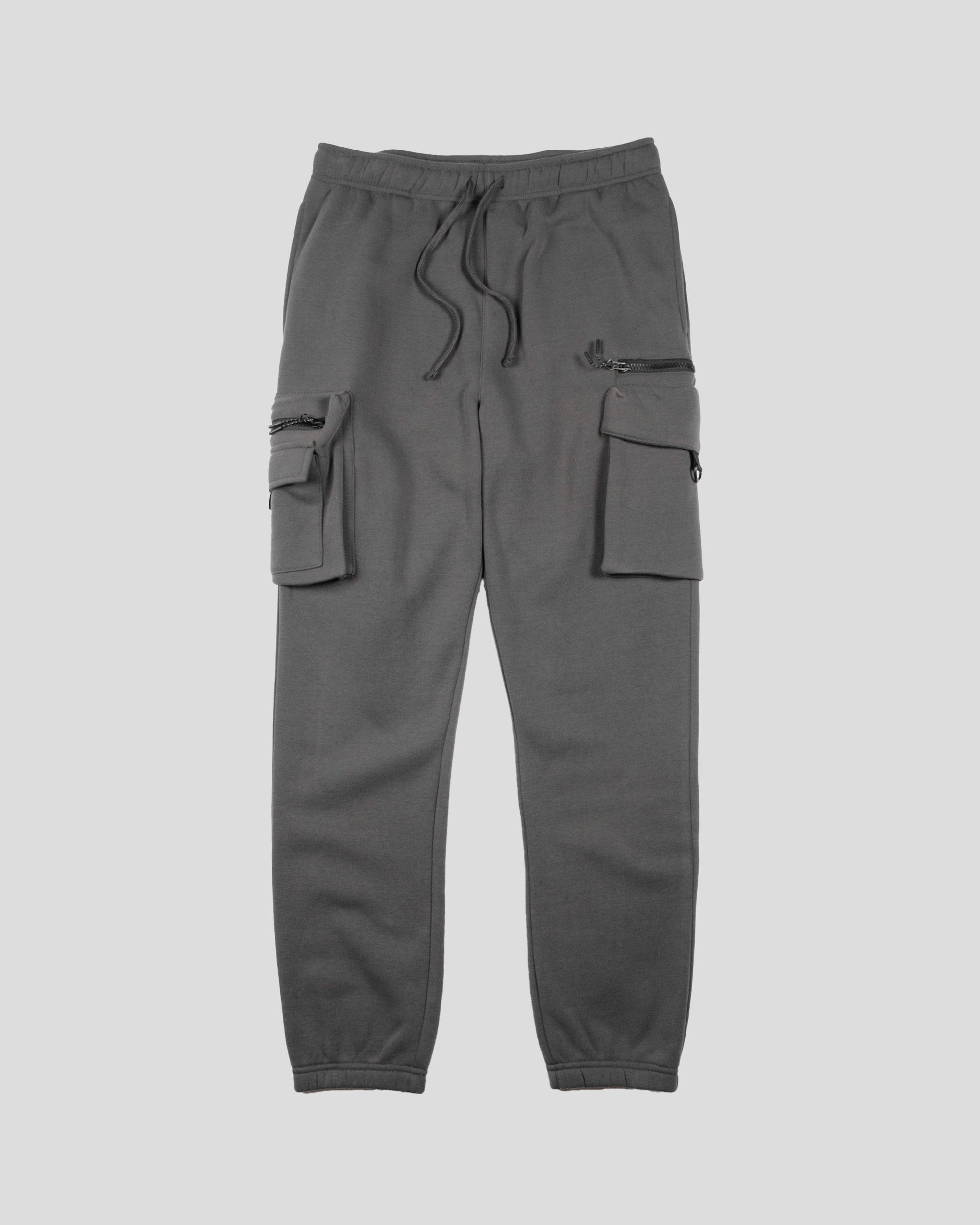 Zip Cargo Pocket Fleece Sweatpant | Men's Sweats | Brooklyn Cloth