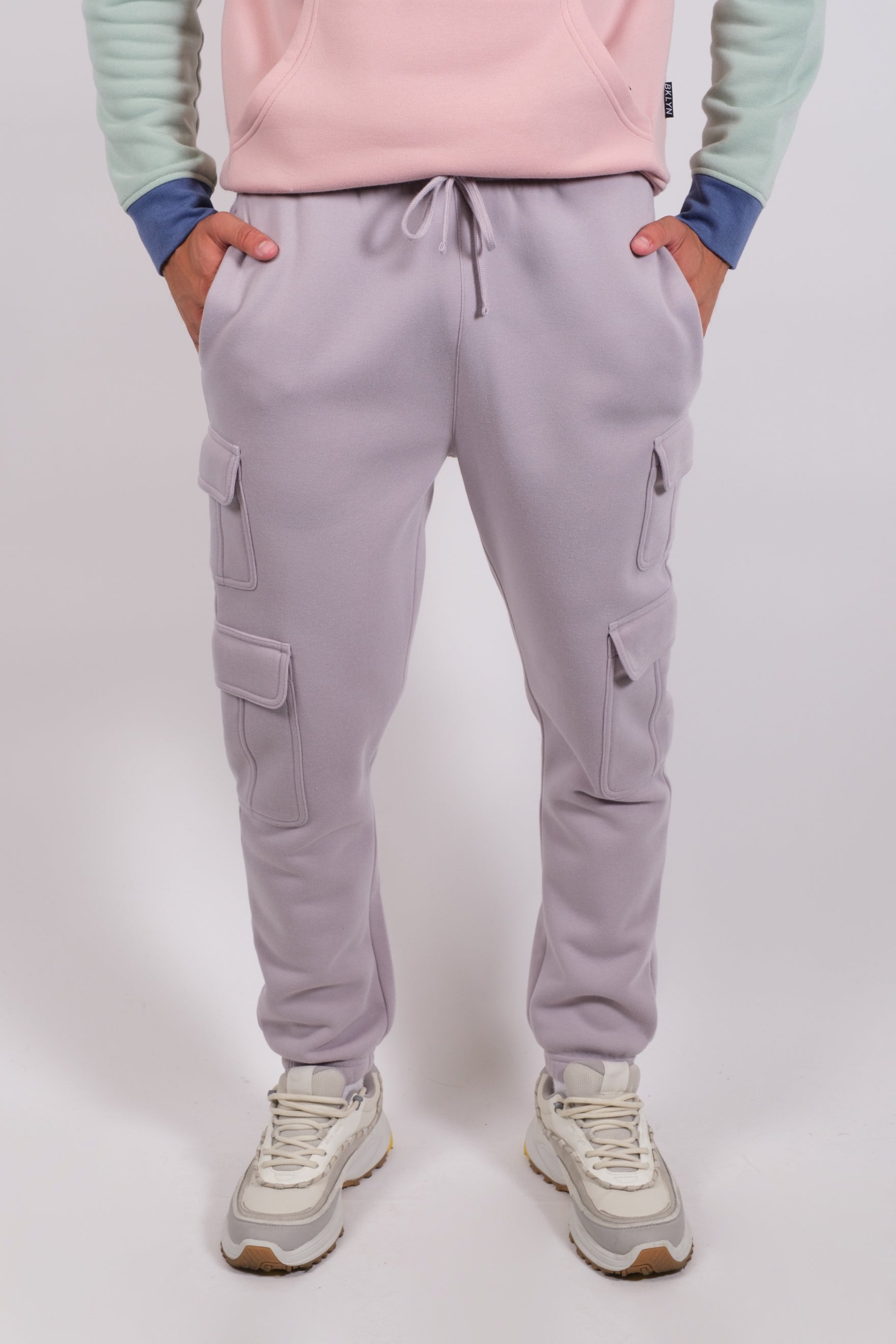 Multi Pocket Fleece Cargo Sweatpant