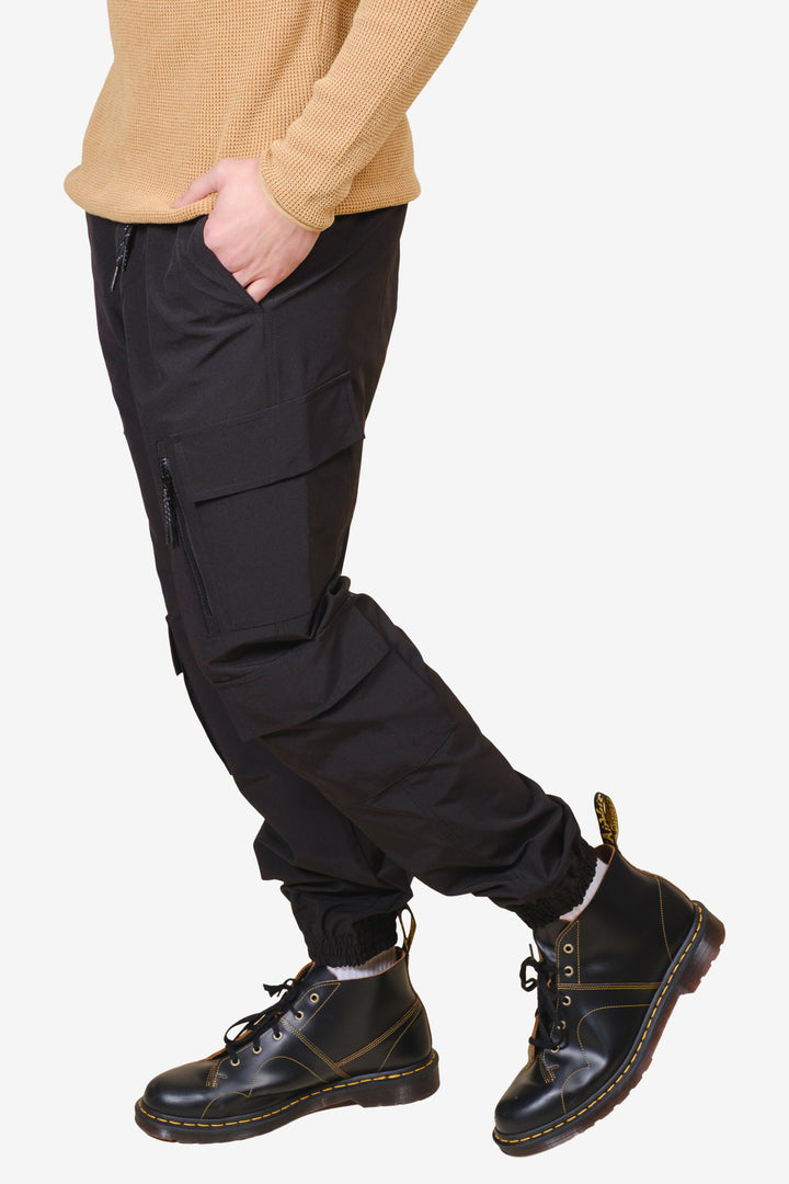 Diagonal Multi Caro Pocket Jogger #color_black