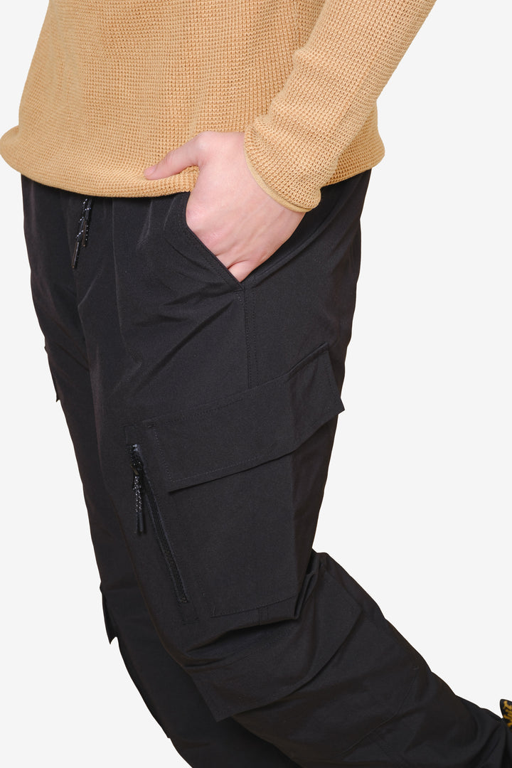 Diagonal Multi Caro Pocket Jogger #color_black