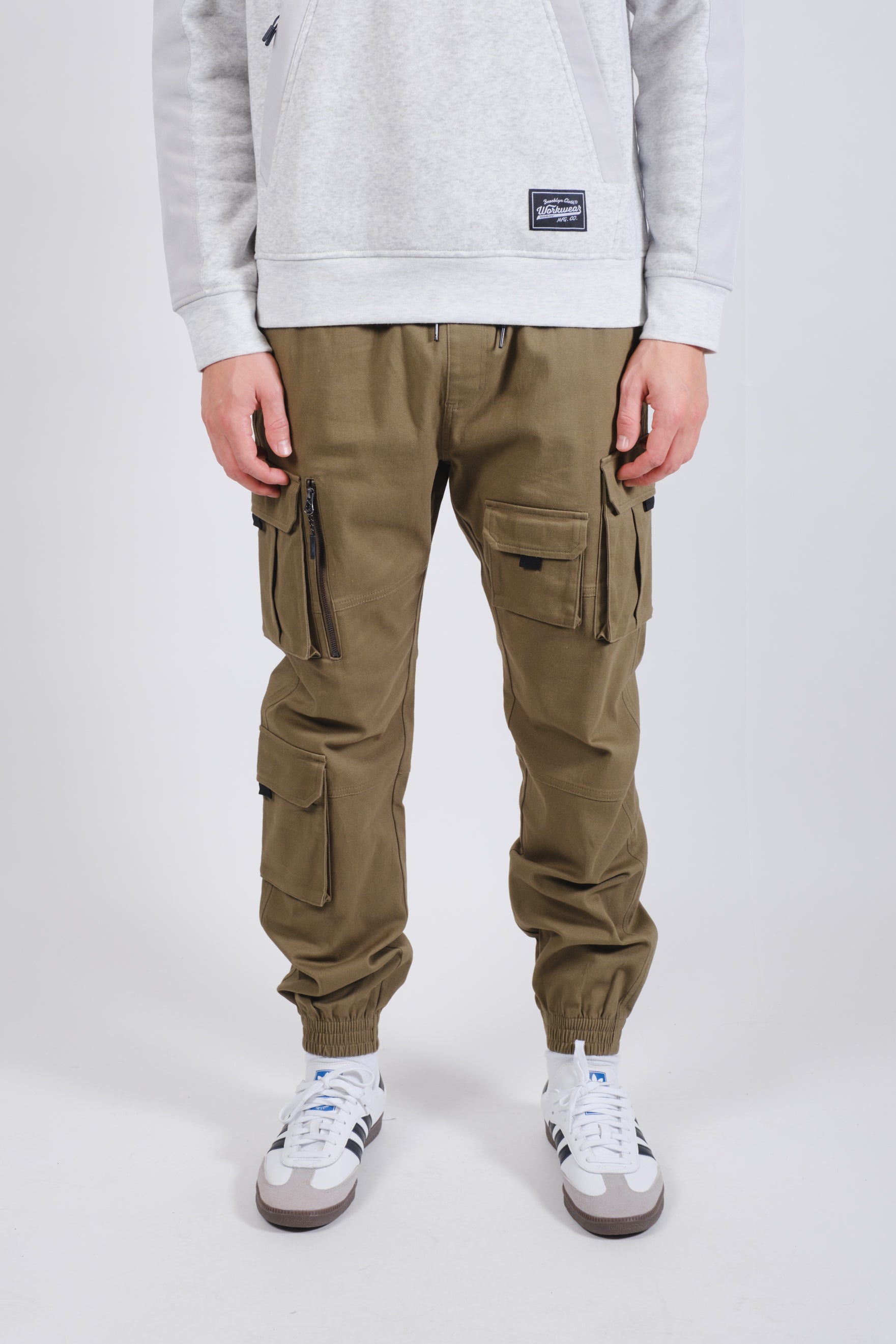 Men's Multi Pocket Stretch Twill Cargo Jogger pants