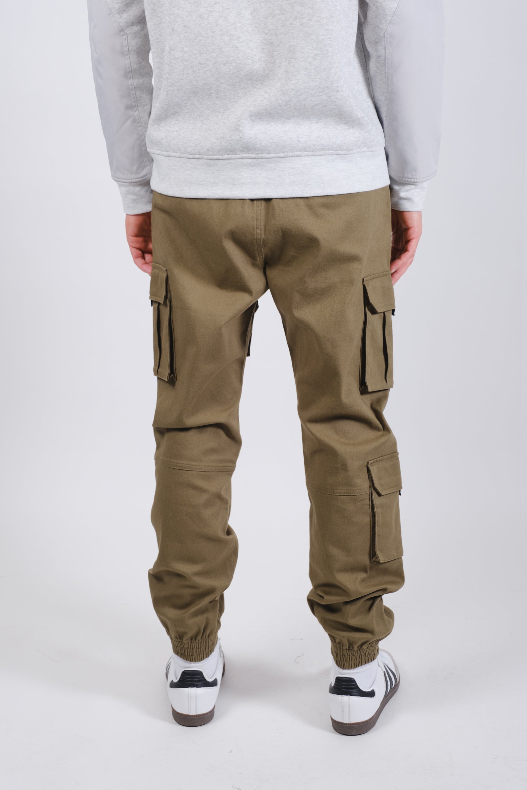Multi Pocket Twill Cargo Jogger Pants for men 