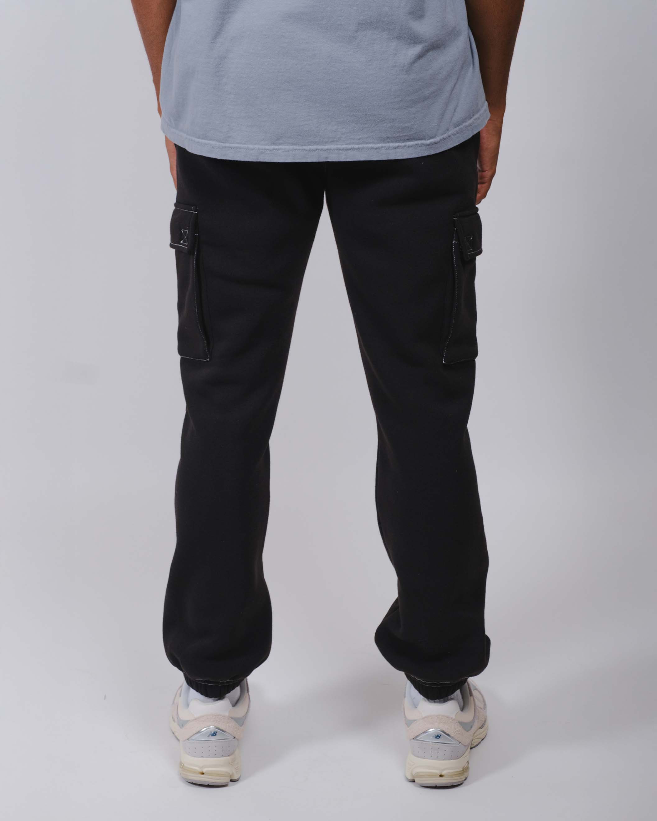 Contrast Stich Cargo Sweatpant | Men's Bottoms | Brooklyn Cloth