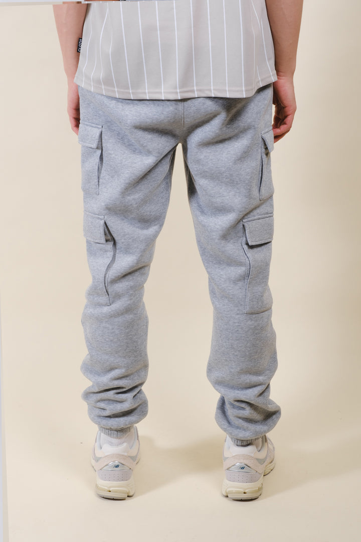 Fusion Work - Ready Cargo Sweatpants #color_heather-grey