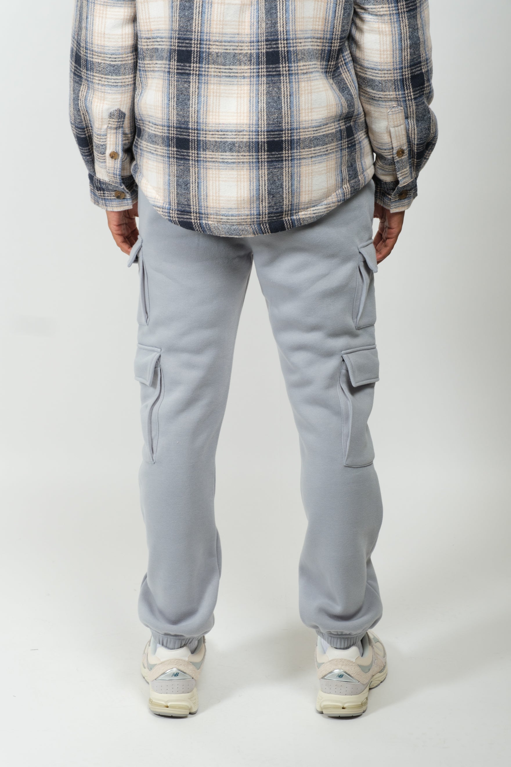 Multi Pocket Fleece Utility Sweatpant #color_quarry